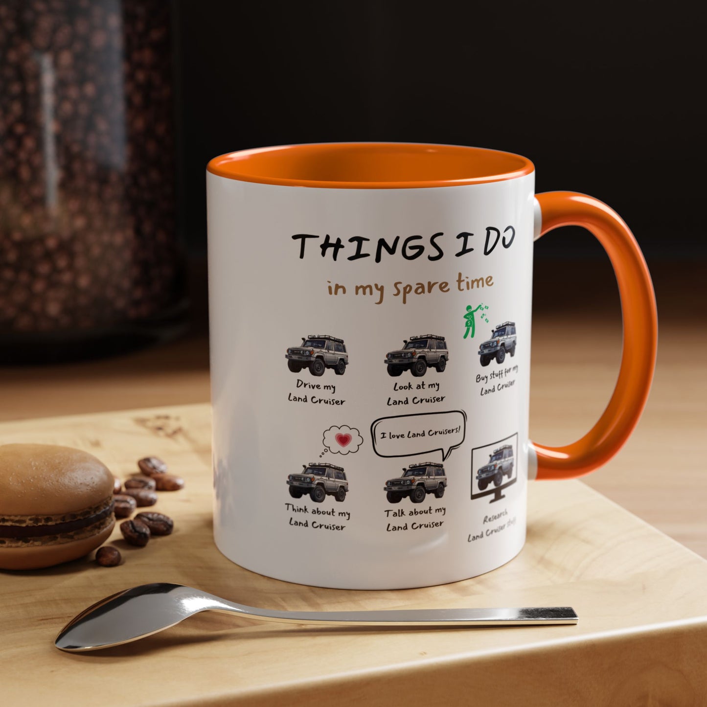 Land Cruiser Trucks in my Spare Time Coffee Mug