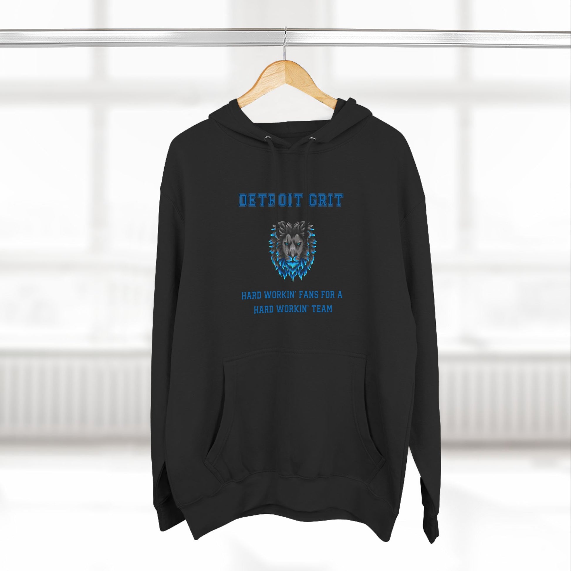 Detroit Lions Grit Fans Premium Hoodie