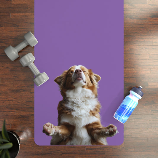 Australian Shepherd Aussie Rubber Yoga Mat