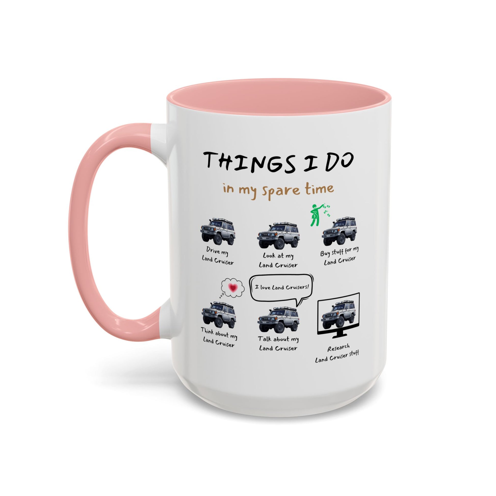 Land Cruiser Trucks in my Spare Time Coffee Mug