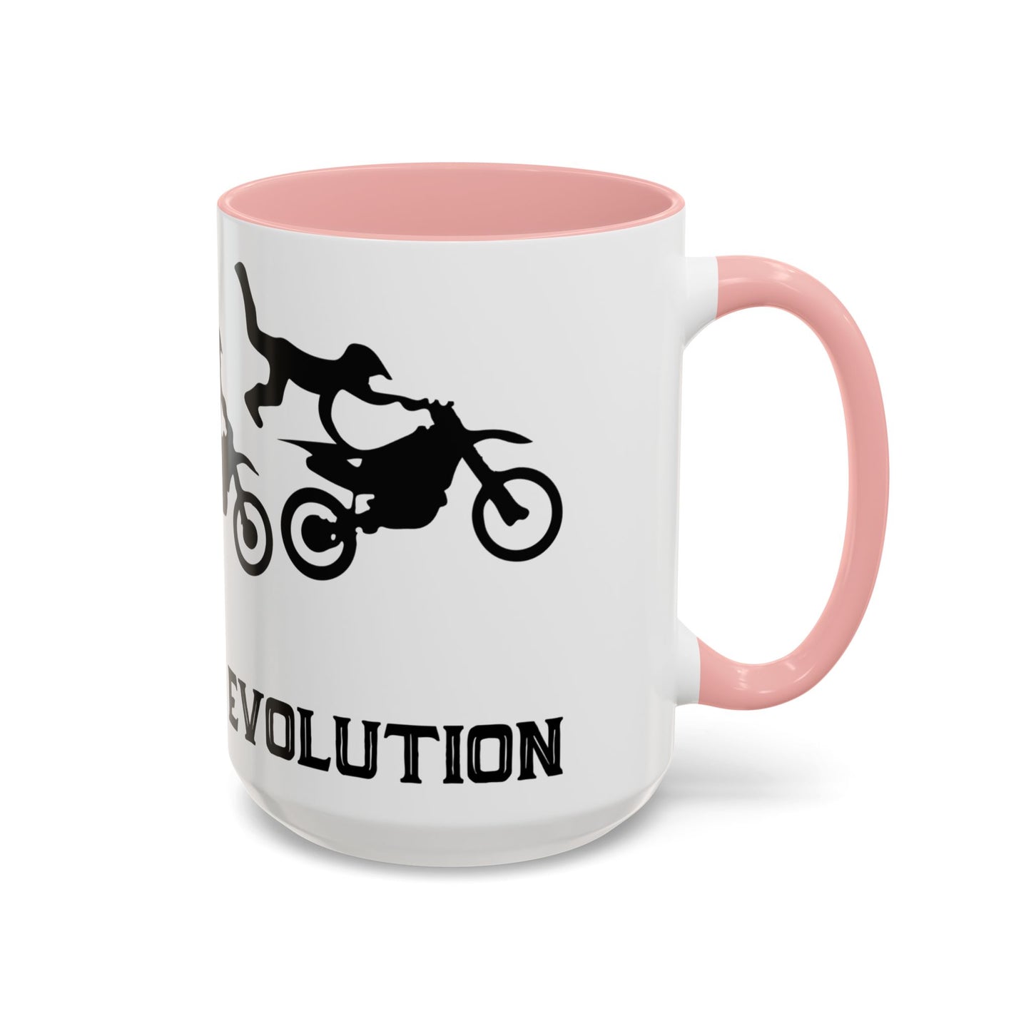 Dirt Bike Evolution Coffee Mug