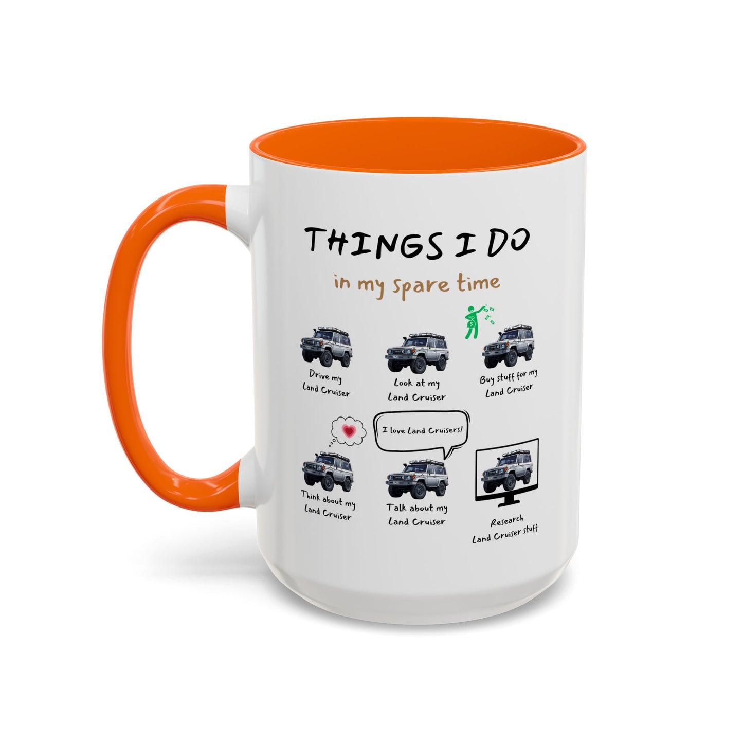 Land Cruiser Trucks in my Spare Time Coffee Mug