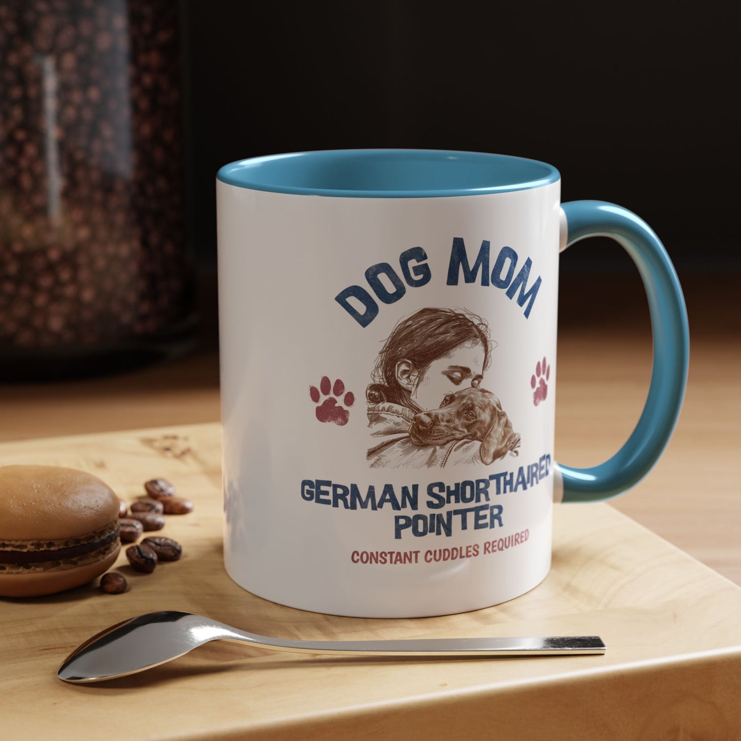 German Shorthaired Pointer GSP Dog Mom v1 Coffee Mug