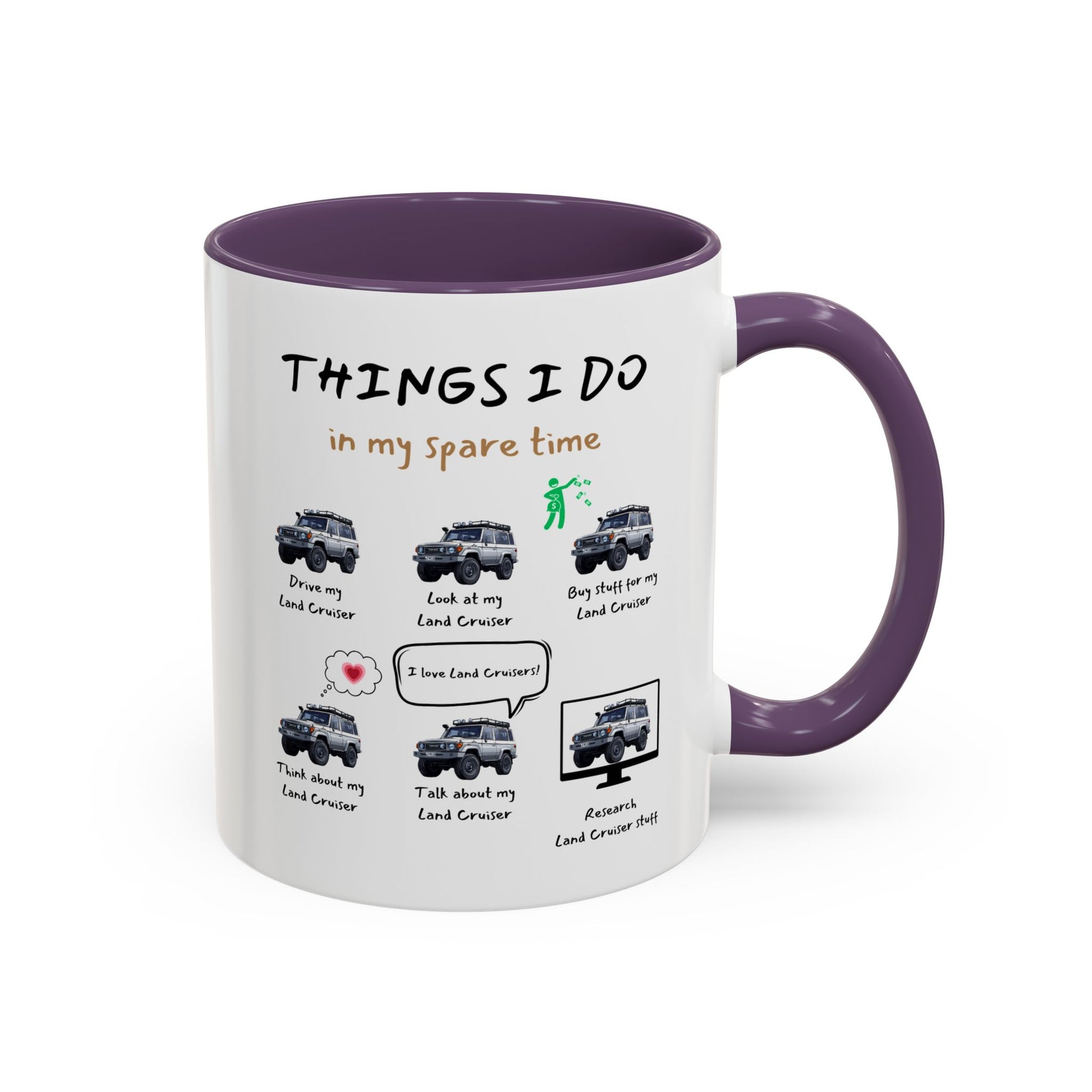 Land Cruiser Trucks in my Spare Time Coffee Mug