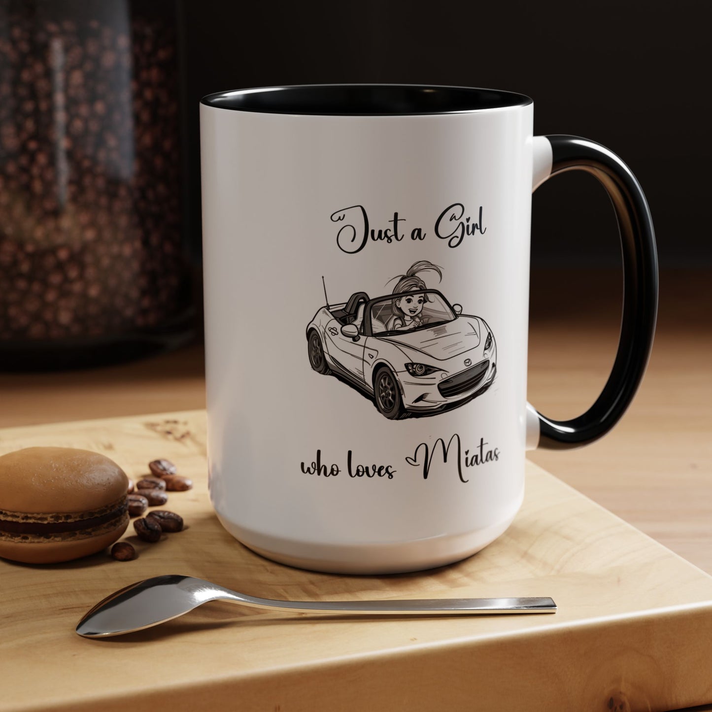 Just a Girl Who Loves Miatas Coffee Mug