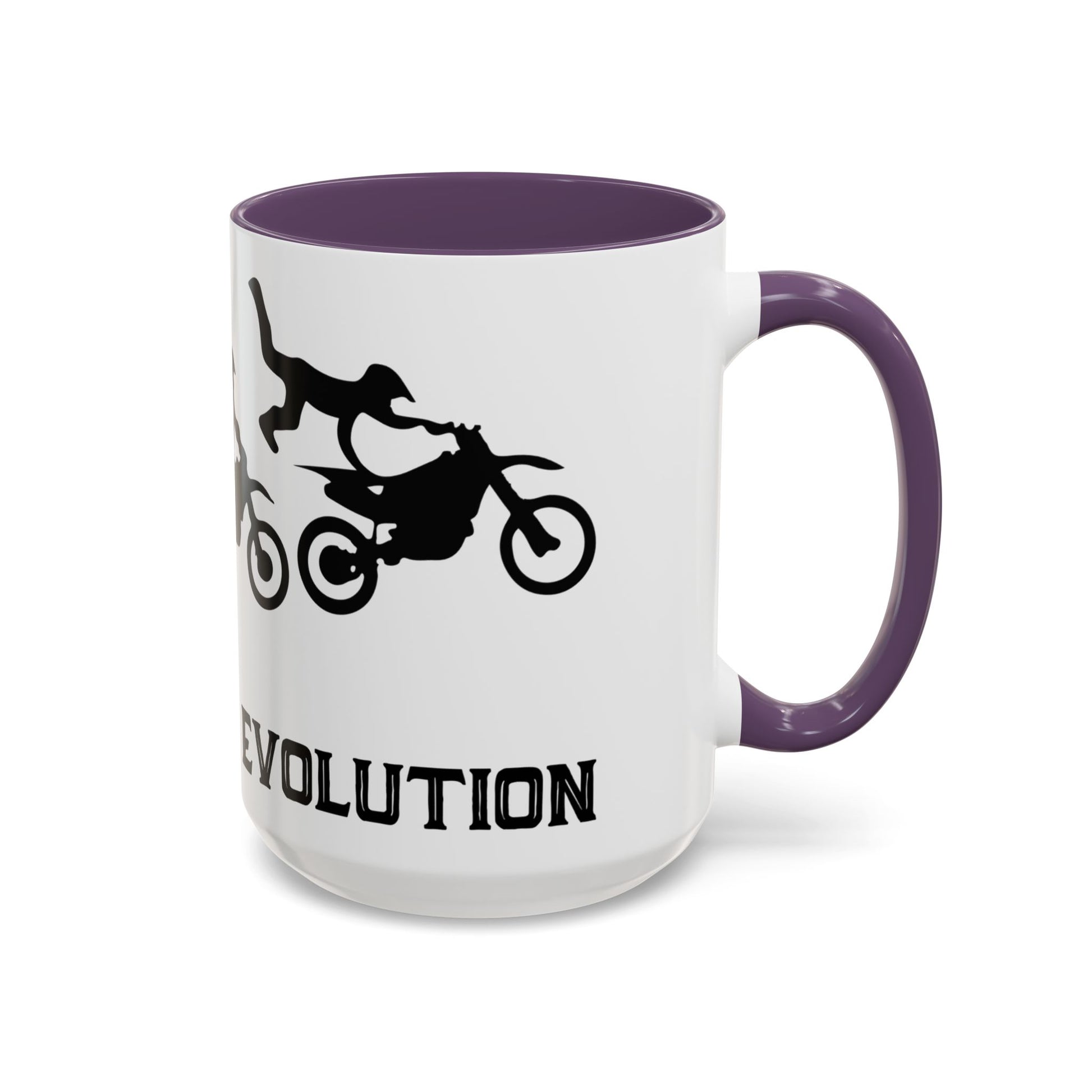 Dirt Bike Evolution Coffee Mug