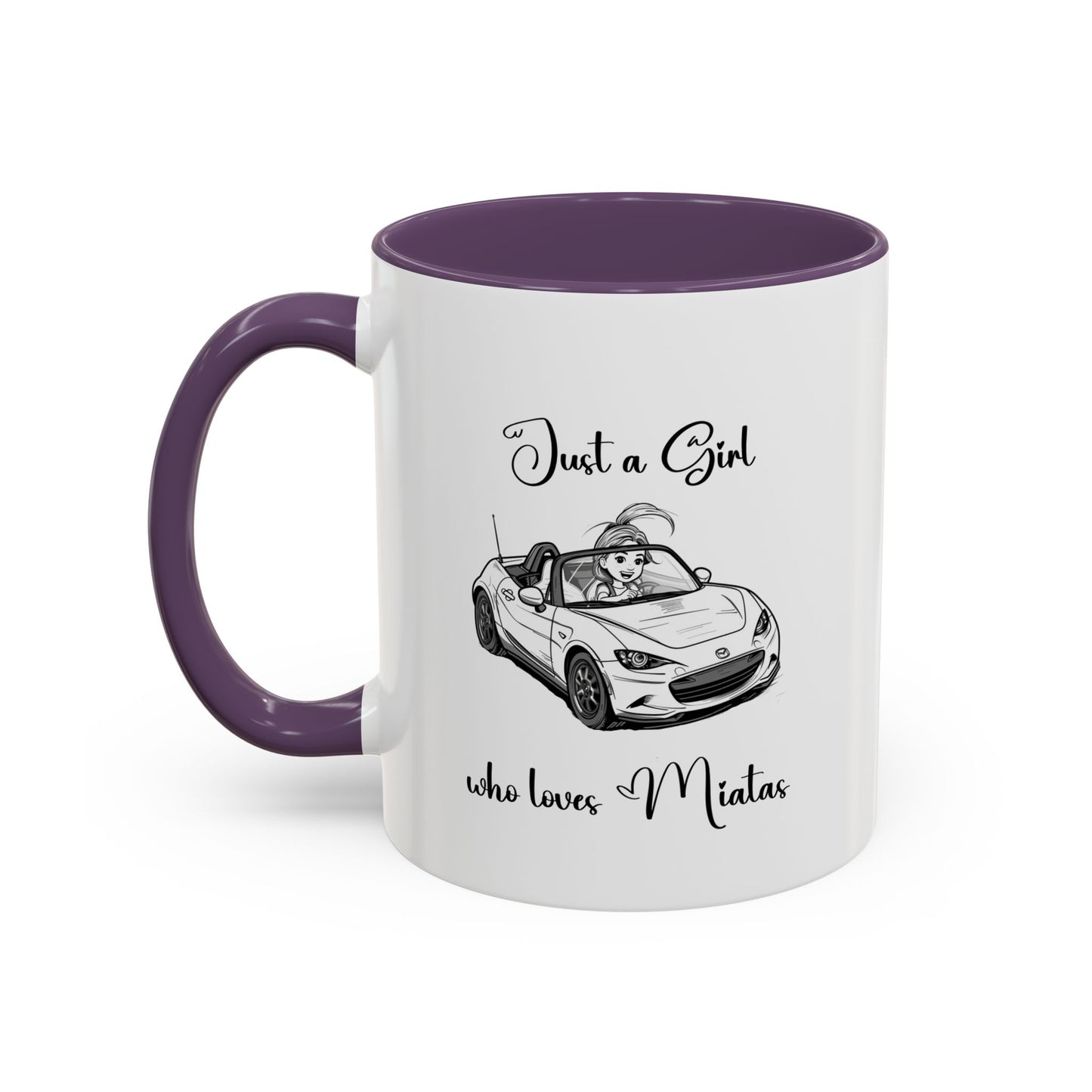 Just a Girl Who Loves Miatas Coffee Mug