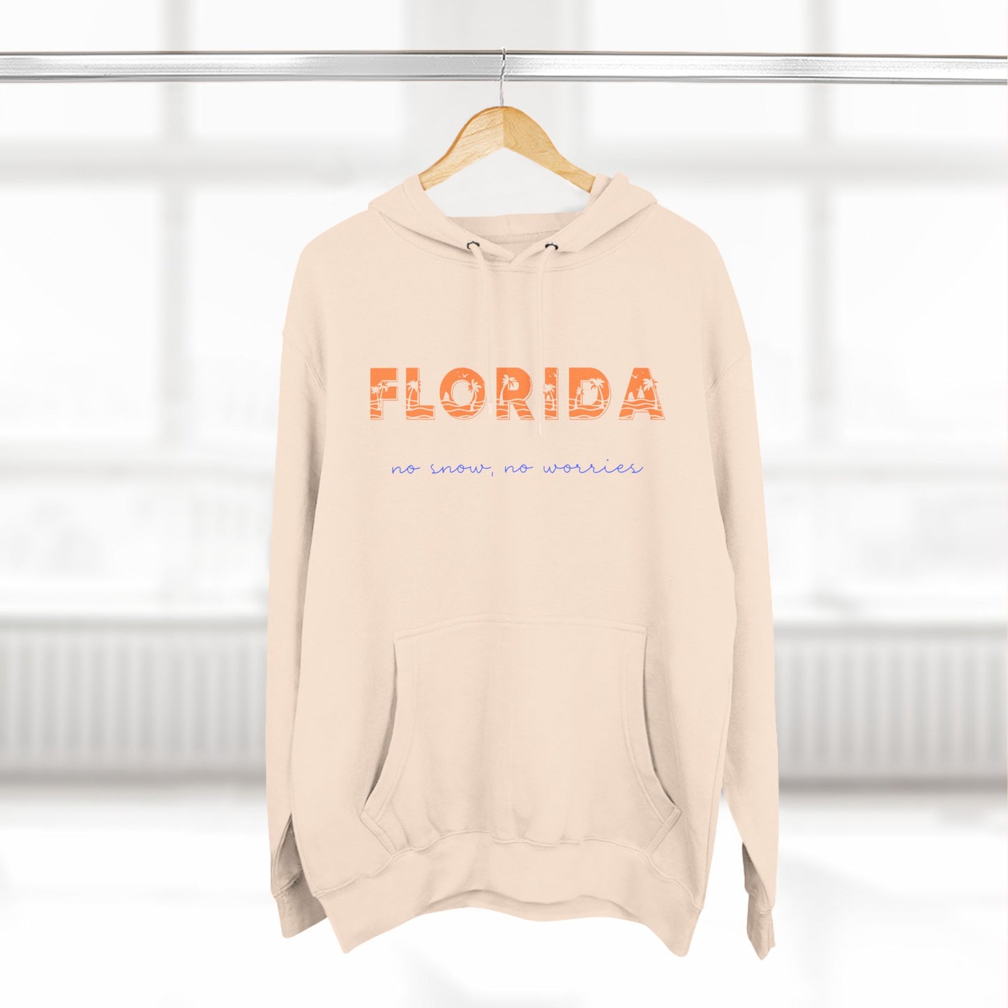 Florida No Snow No Worries v4 Premium Hoodie