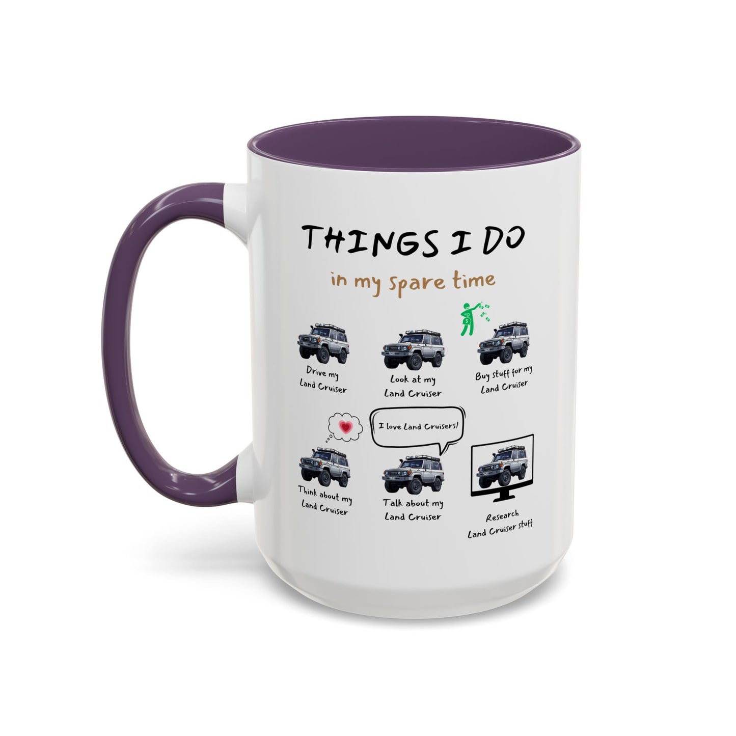 Land Cruiser Trucks in my Spare Time Coffee Mug