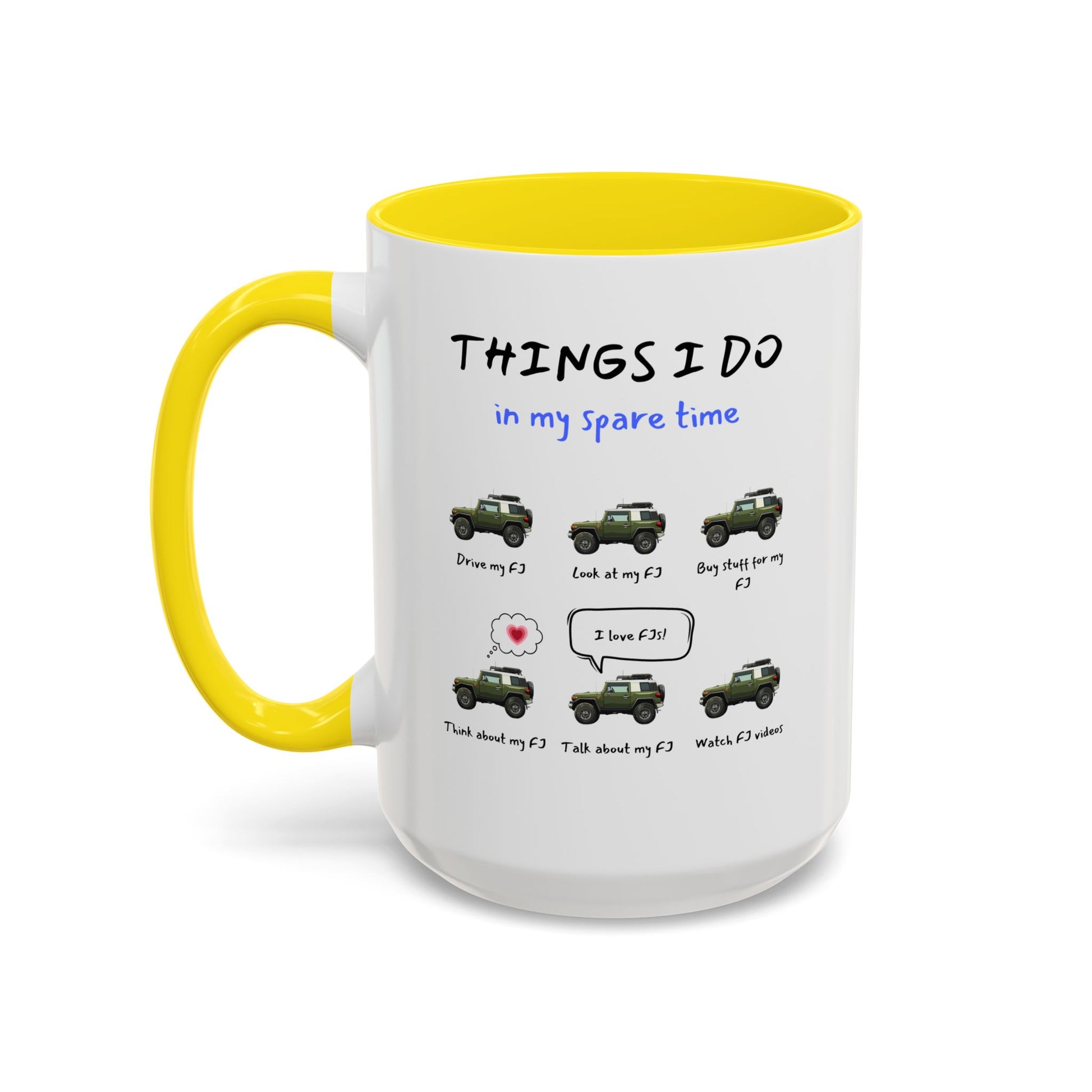 FJ Cruiser Trucks in my Spare Time Coffee Mug