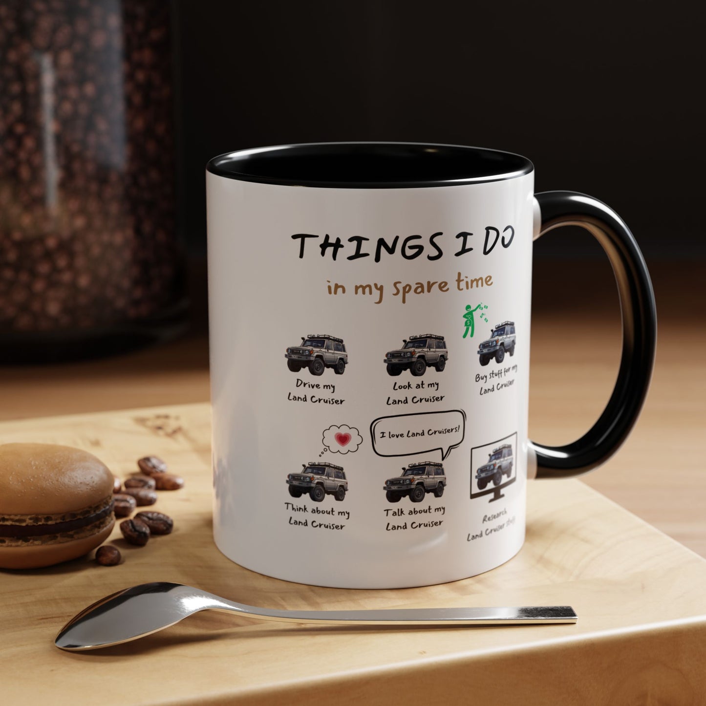 Land Cruiser Trucks in my Spare Time Coffee Mug