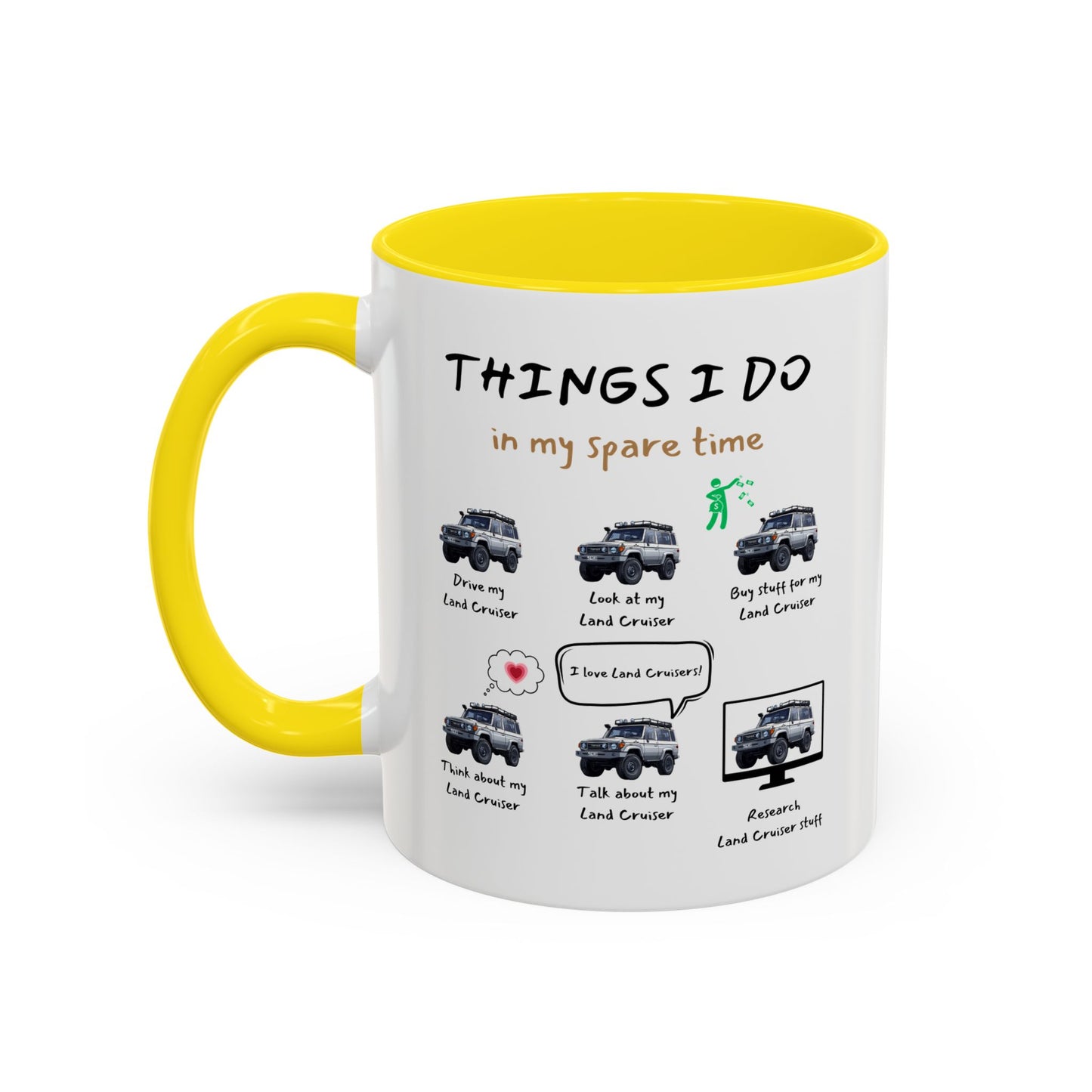 Land Cruiser Trucks in my Spare Time Coffee Mug