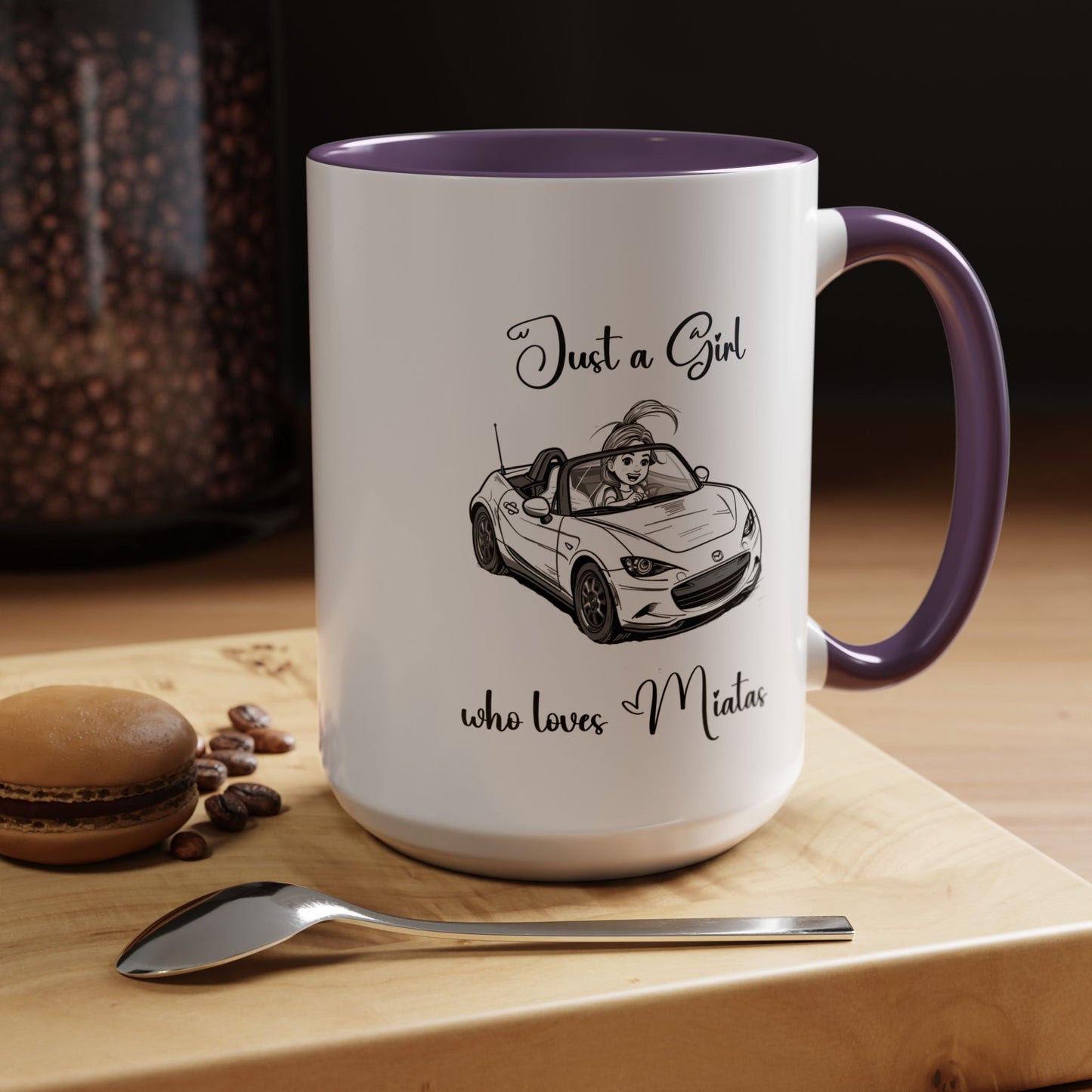 Just a Girl Who Loves Miatas Coffee Mug