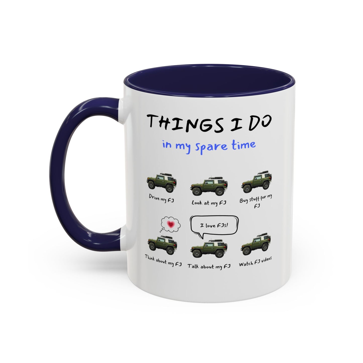 FJ Cruiser Trucks in my Spare Time Coffee Mug