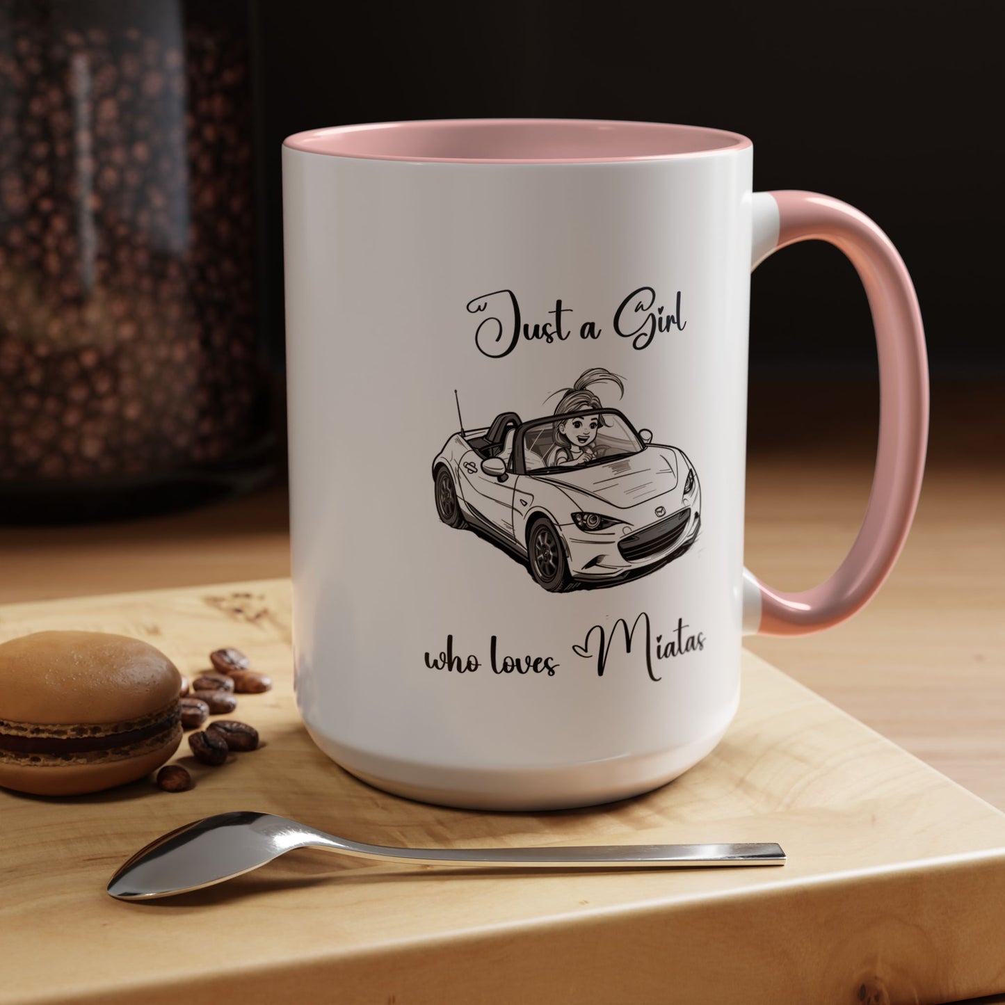 Just a Girl Who Loves Miatas Coffee Mug