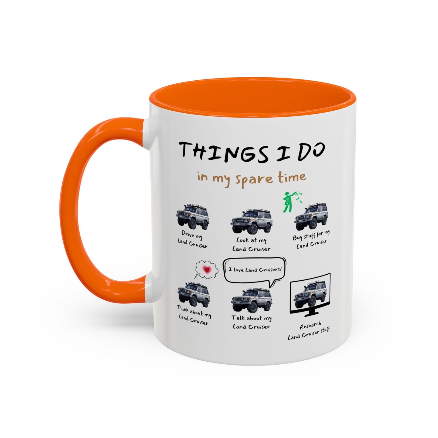 Land Cruiser Trucks in my Spare Time Coffee Mug