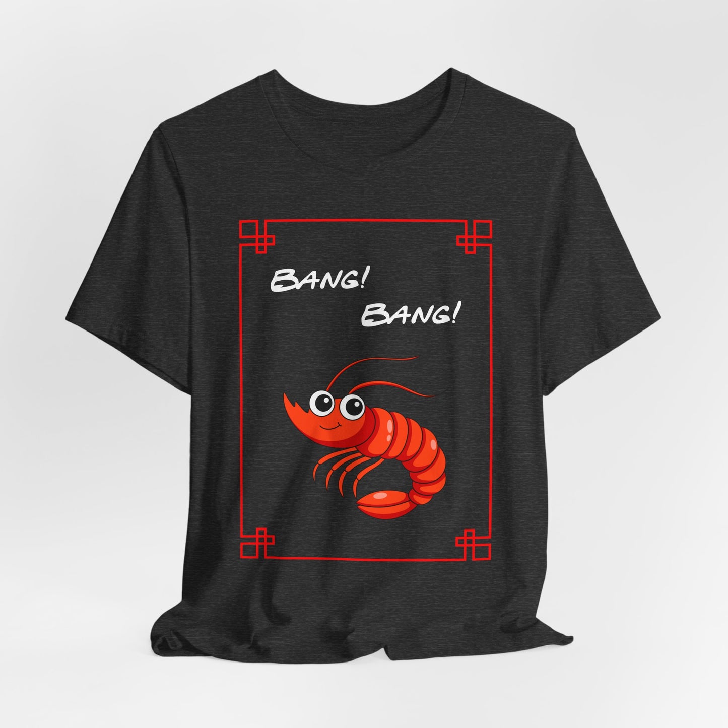 Bang! Bang! Shrimp Jersey Short Sleeve Tee