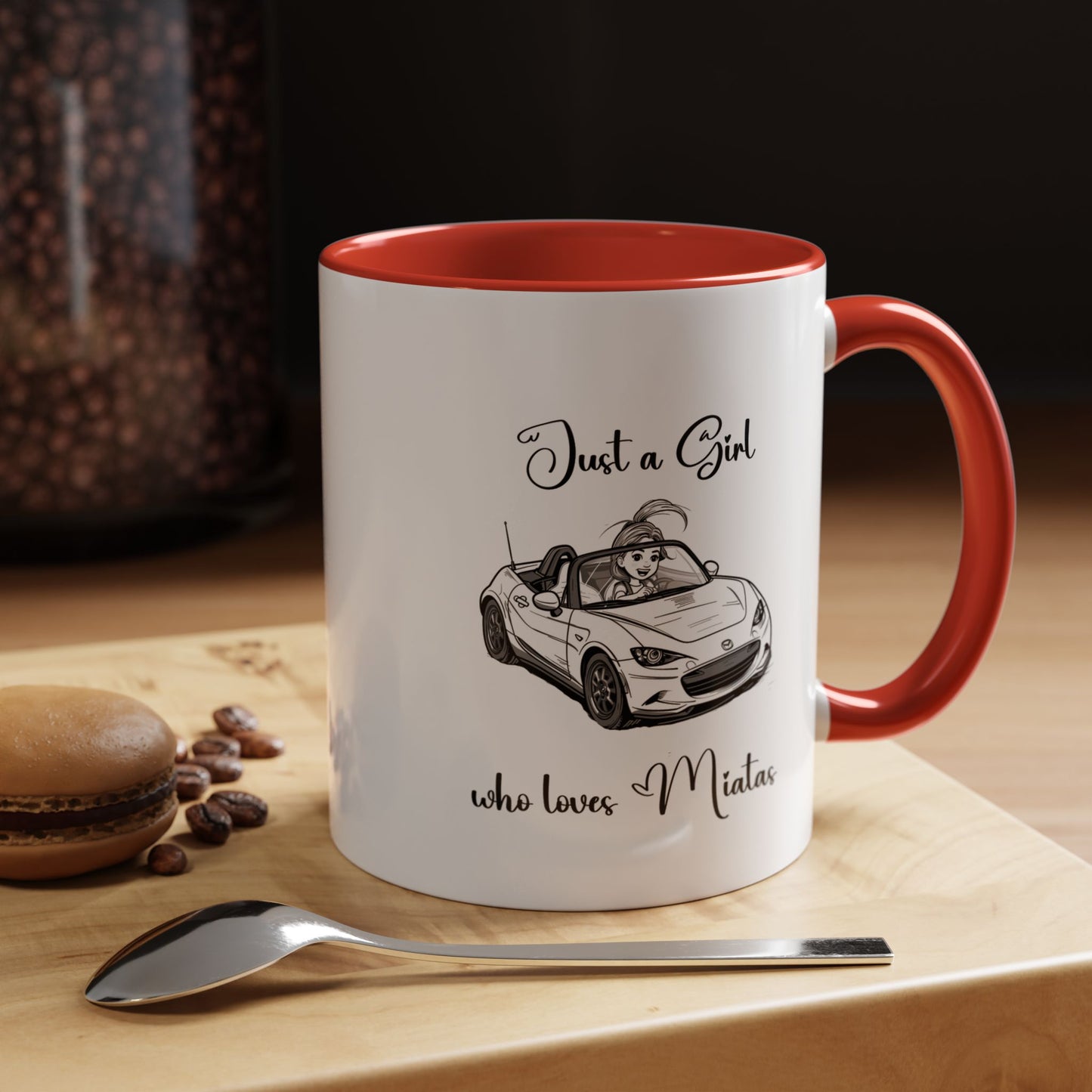 Just a Girl Who Loves Miatas Coffee Mug