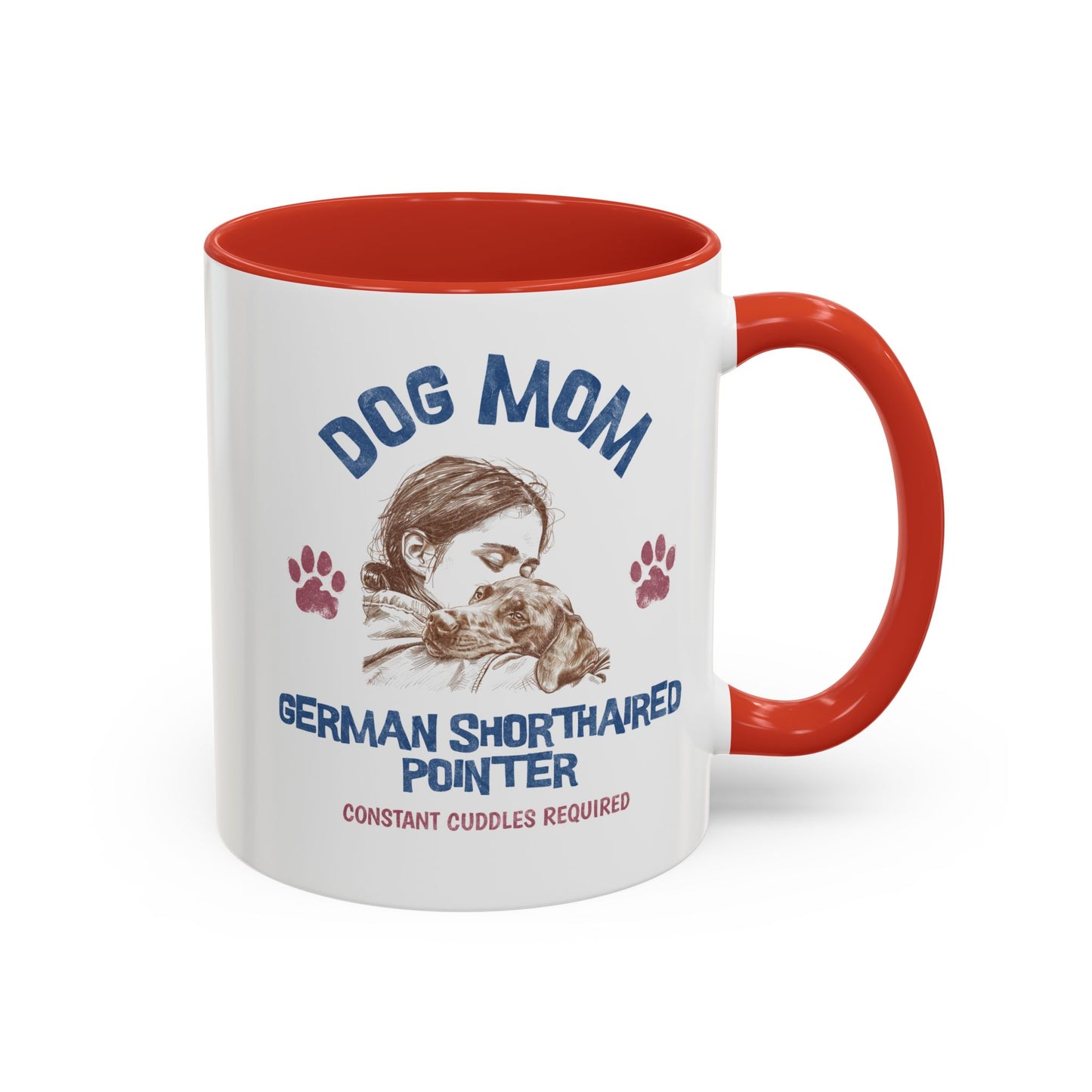 German Shorthaired Pointer GSP Dog Mom v1 Coffee Mug