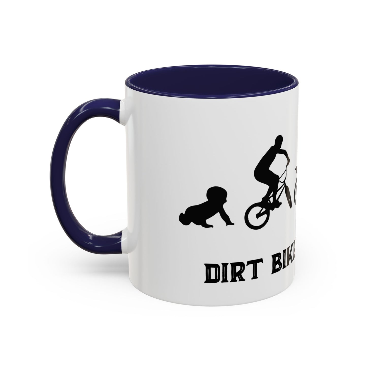 Dirt Bike Evolution Coffee Mug