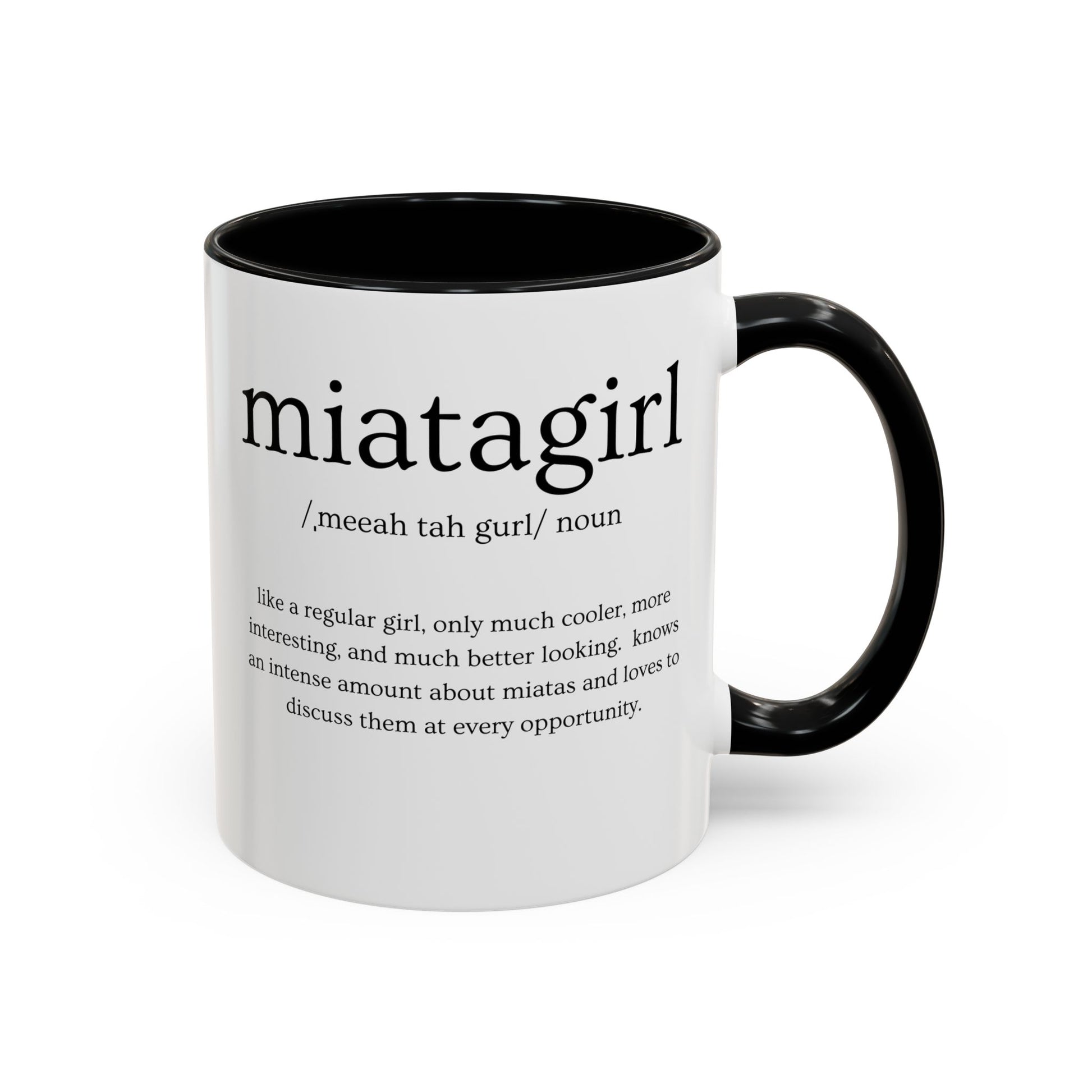 Miata Girl Defined Coffee Mug