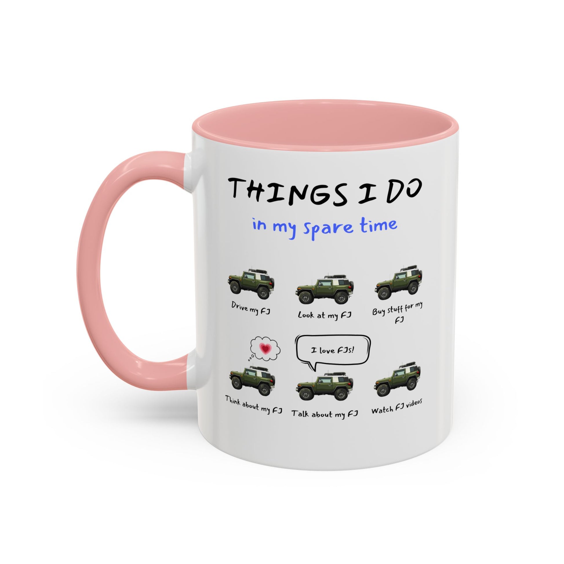 FJ Cruiser Trucks in my Spare Time Coffee Mug