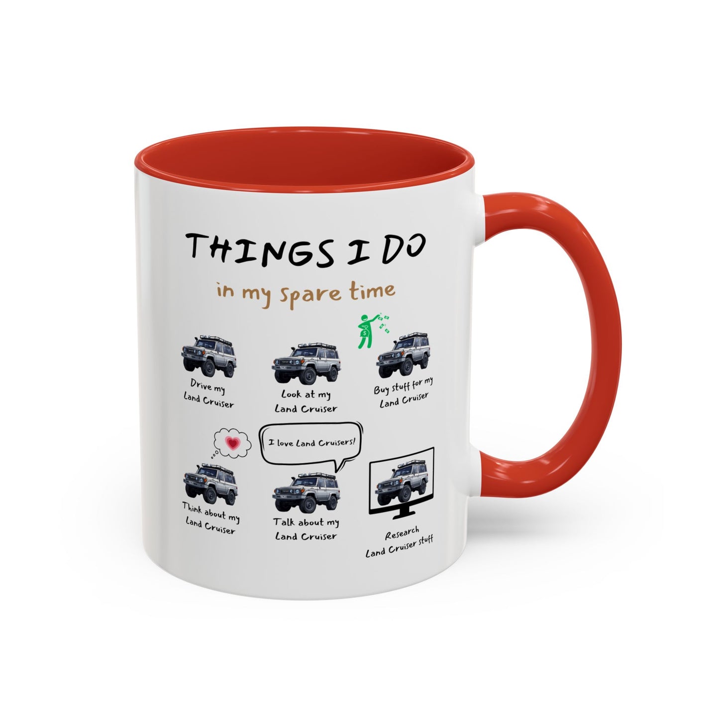 Land Cruiser Trucks in my Spare Time Coffee Mug