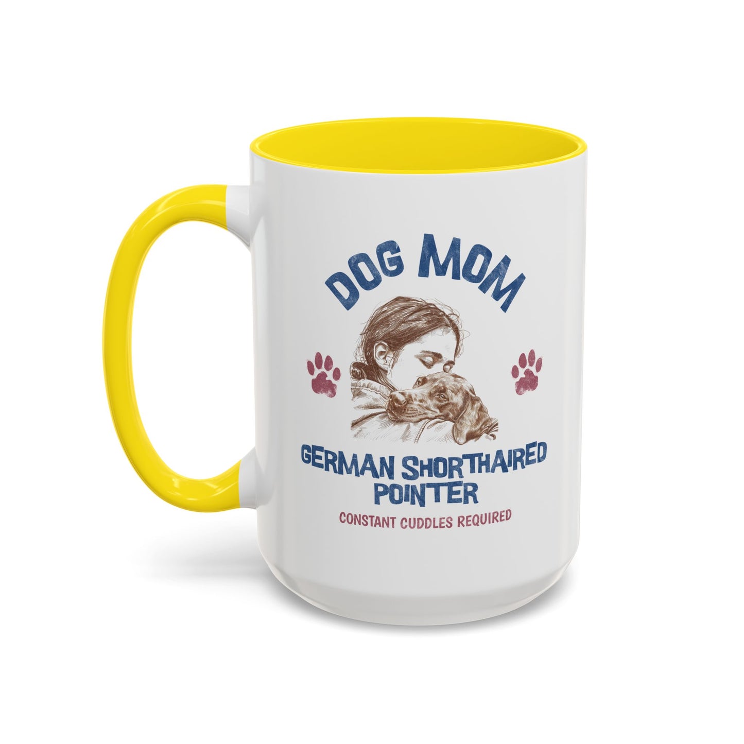 German Shorthaired Pointer GSP Dog Mom v1 Coffee Mug