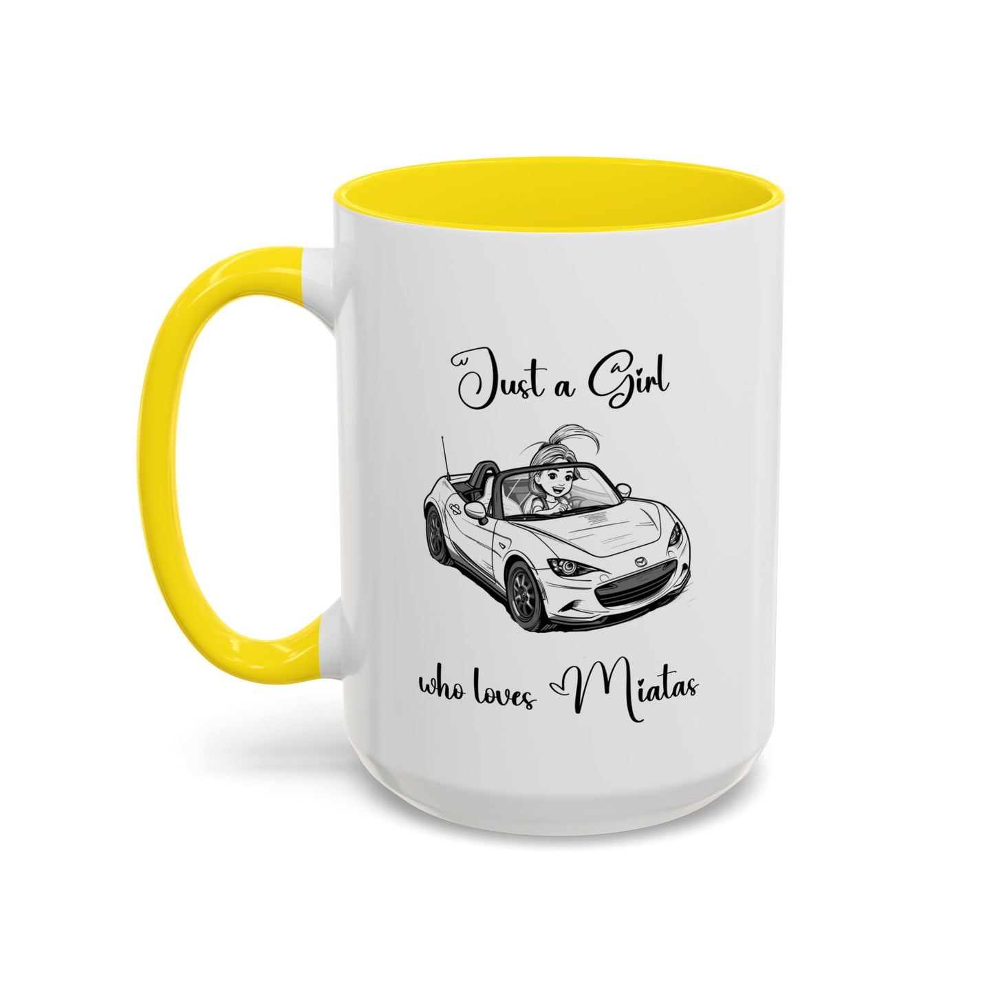 Just a Girl Who Loves Miatas Coffee Mug