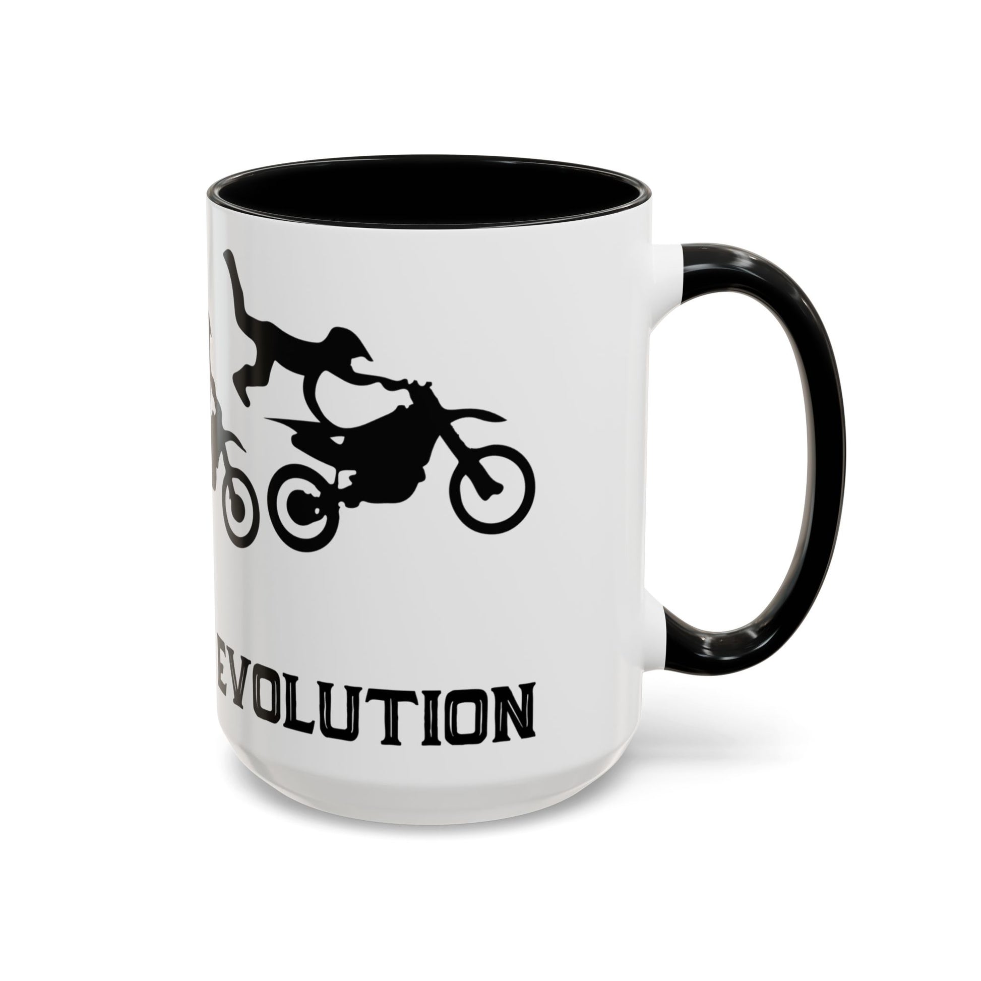 Dirt Bike Evolution Coffee Mug