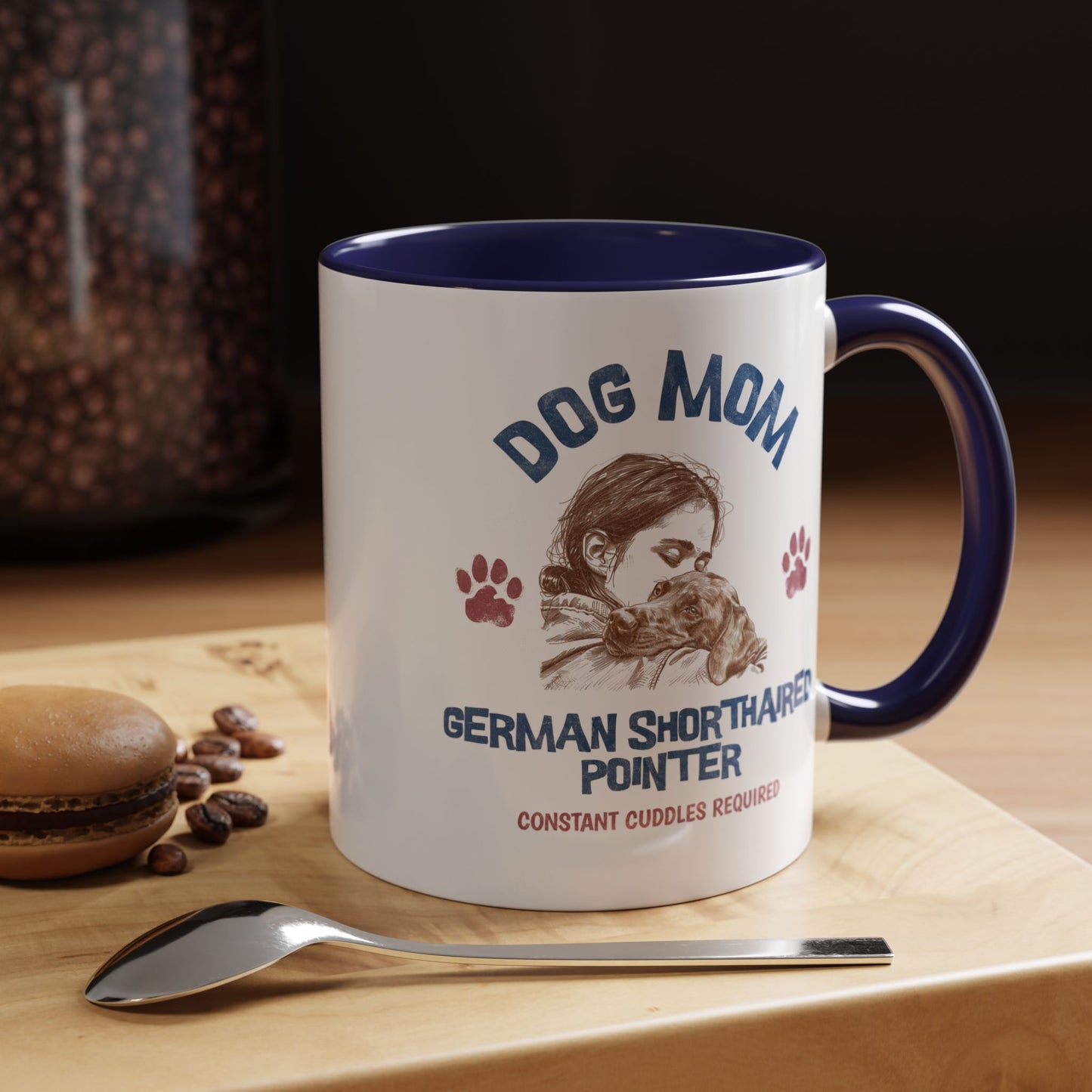 German Shorthaired Pointer GSP Dog Mom v1 Coffee Mug