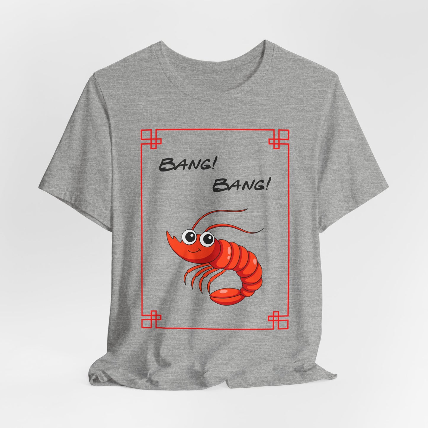 Bang! Bang! Shrimp Jersey Short Sleeve Tee