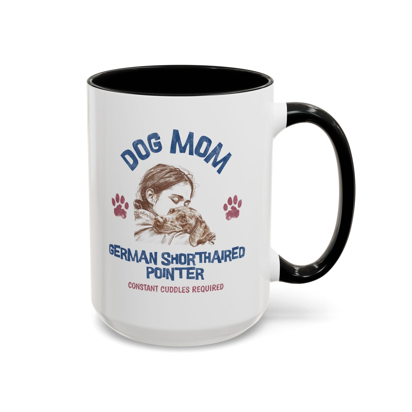 German Shorthaired Pointer GSP Dog Mom v1 Coffee Mug