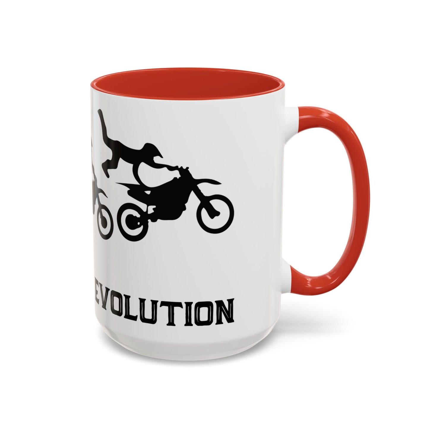 Dirt Bike Evolution Coffee Mug