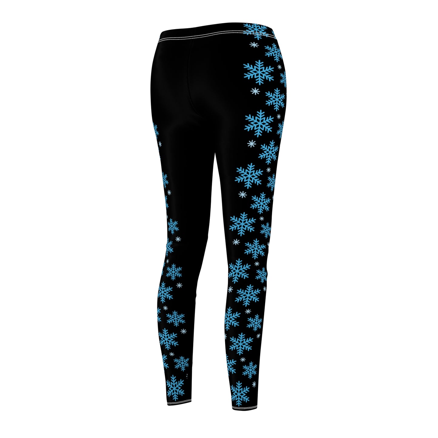 Winter Snowflake Women's Soft Casual Leggings