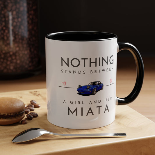 A Girl and Her Miata Coffee Mug