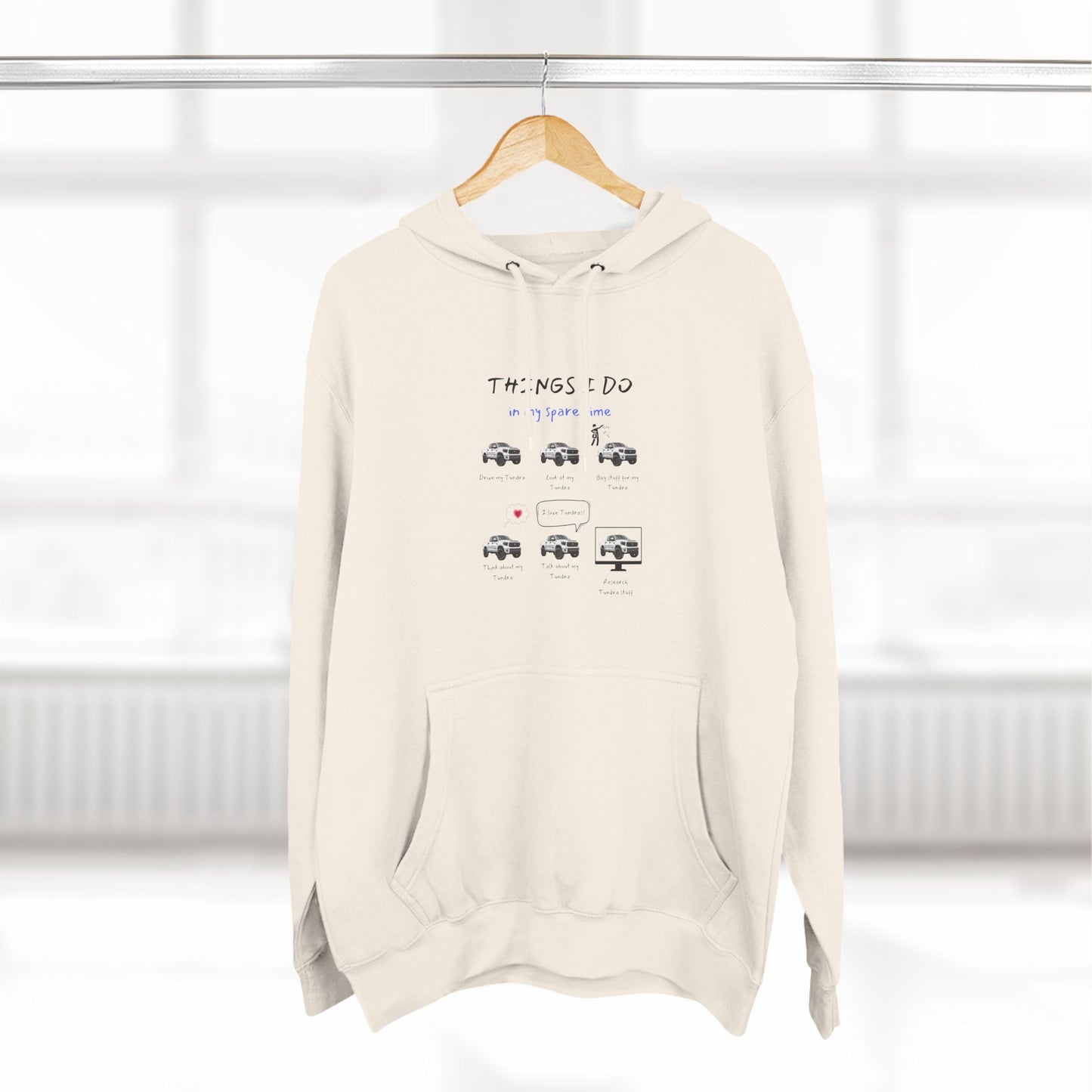 Tundra Trucks in my Spare Time Premium Fleece Hoodie