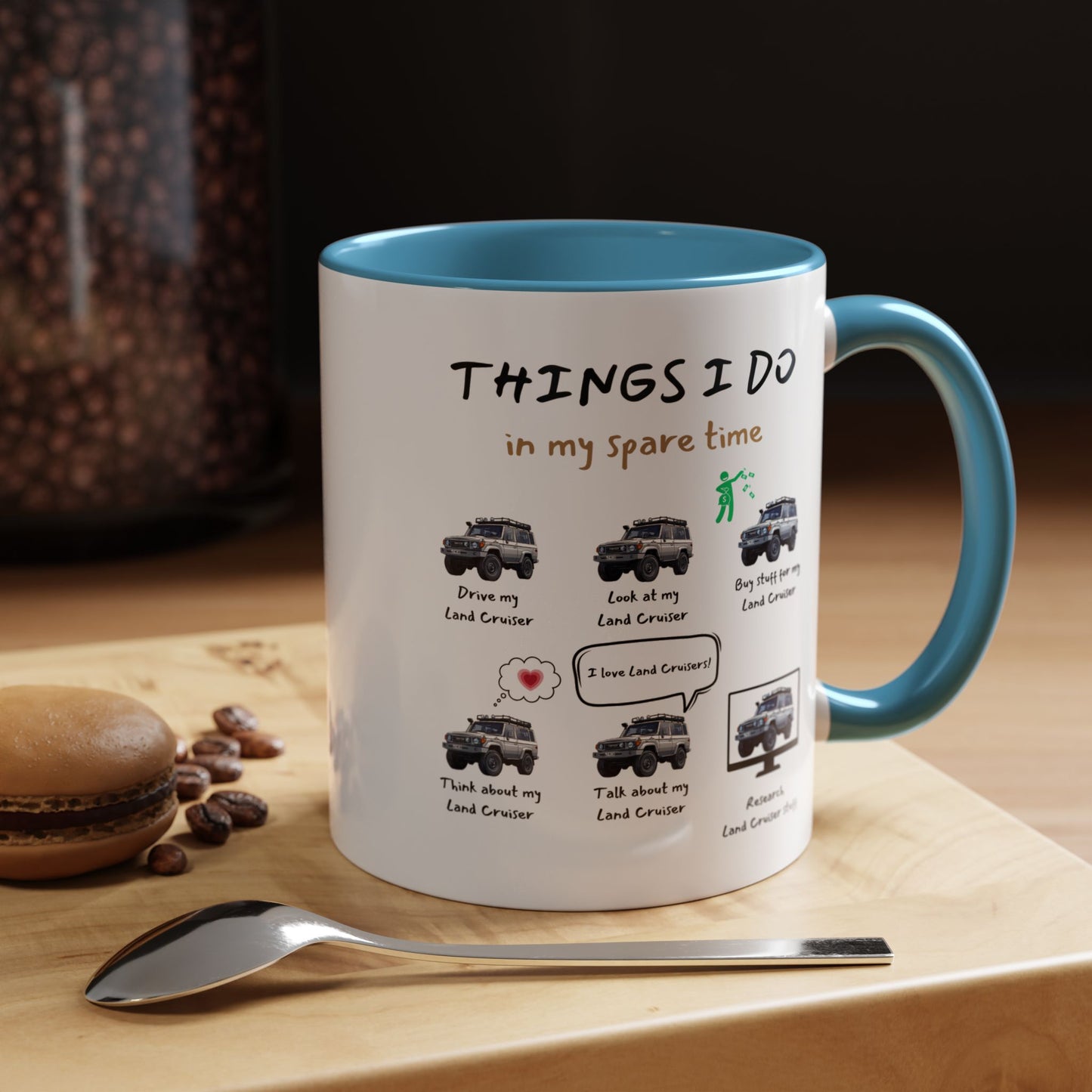 Land Cruiser Trucks in my Spare Time Coffee Mug