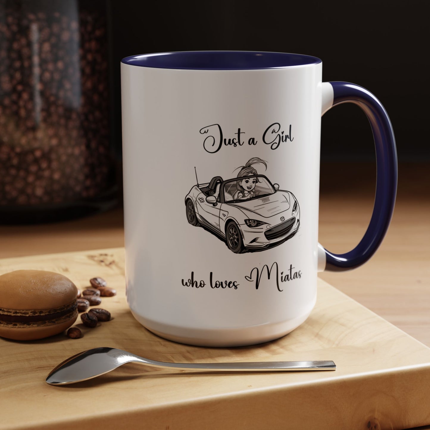 Just a Girl Who Loves Miatas Coffee Mug