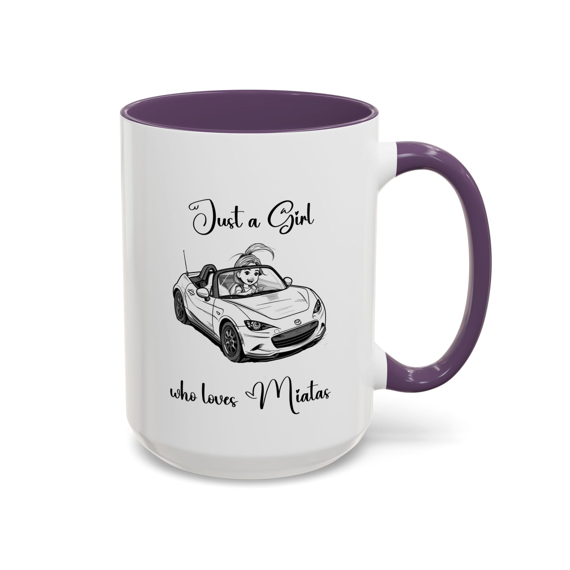 Just a Girl Who Loves Miatas Coffee Mug