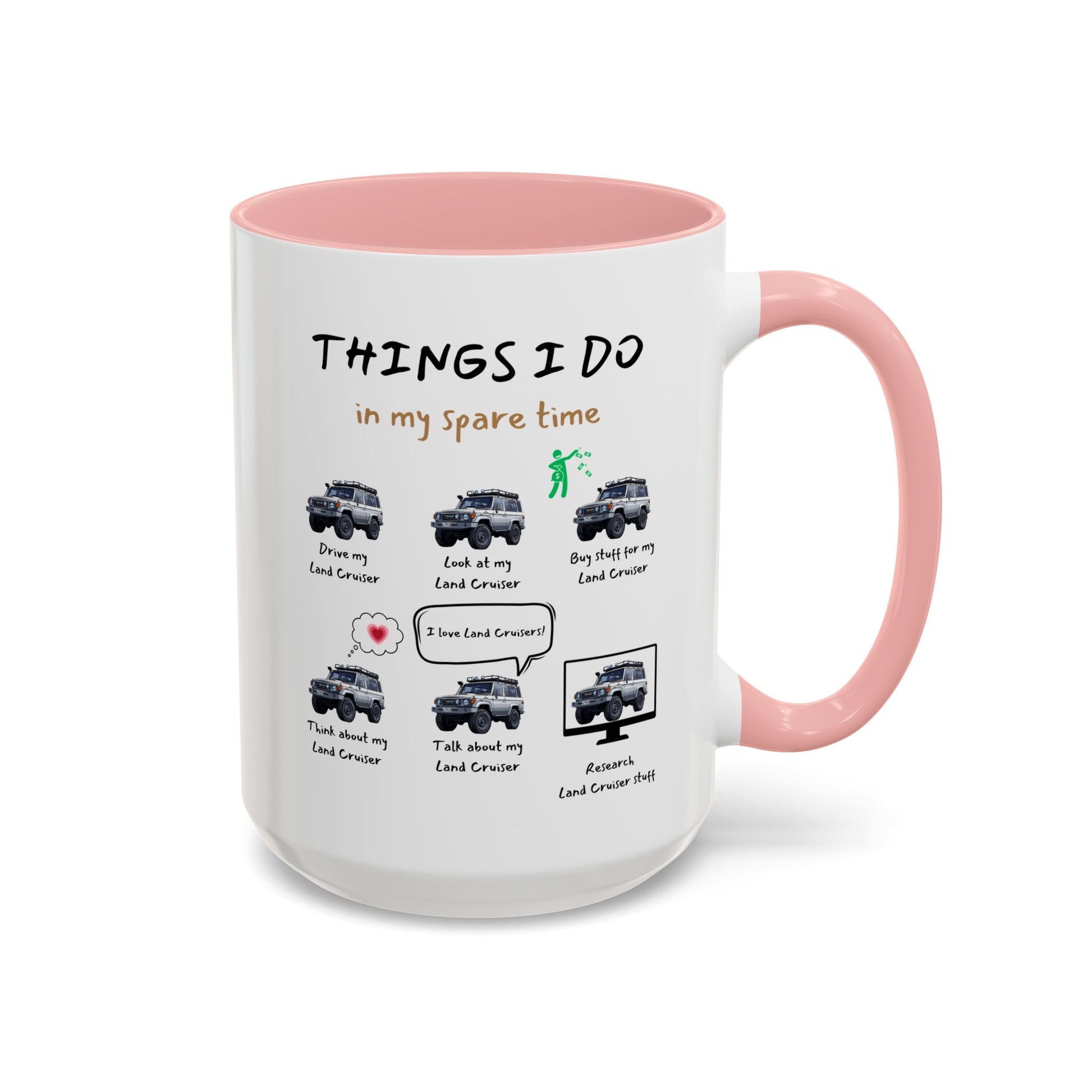 Land Cruiser Trucks in my Spare Time Coffee Mug