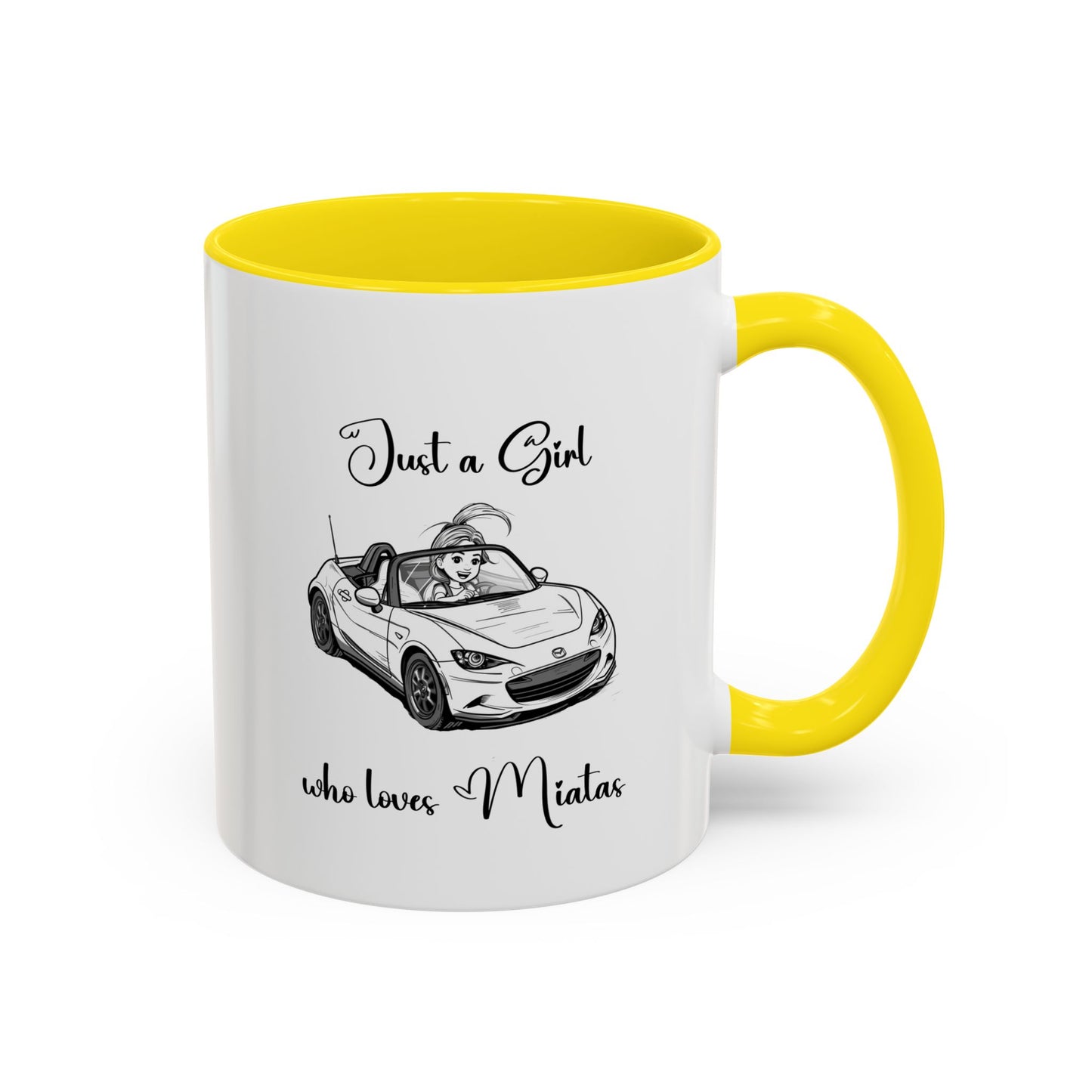 Just a Girl Who Loves Miatas Coffee Mug