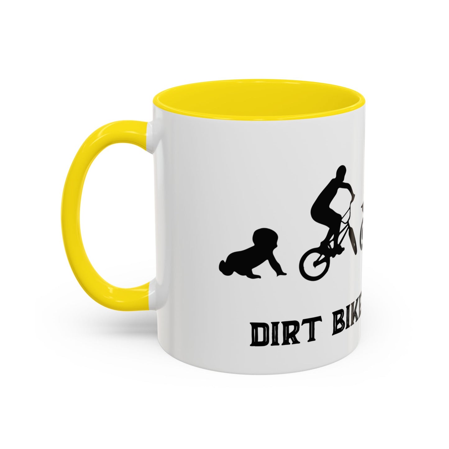 Dirt Bike Evolution Coffee Mug