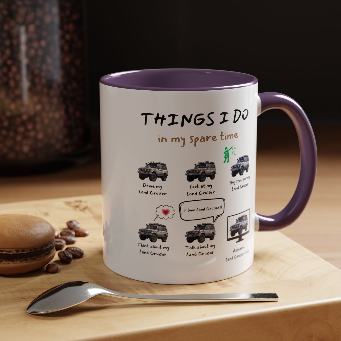 Land Cruiser Trucks in my Spare Time Coffee Mug