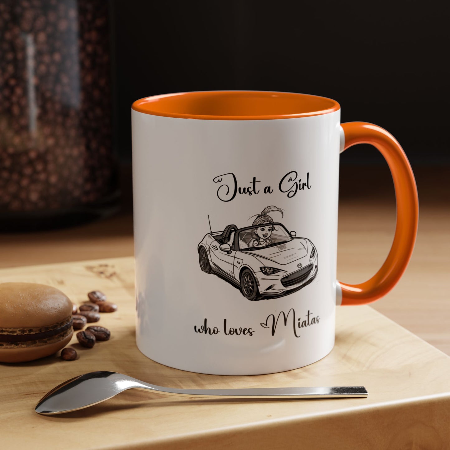 Just a Girl Who Loves Miatas Coffee Mug