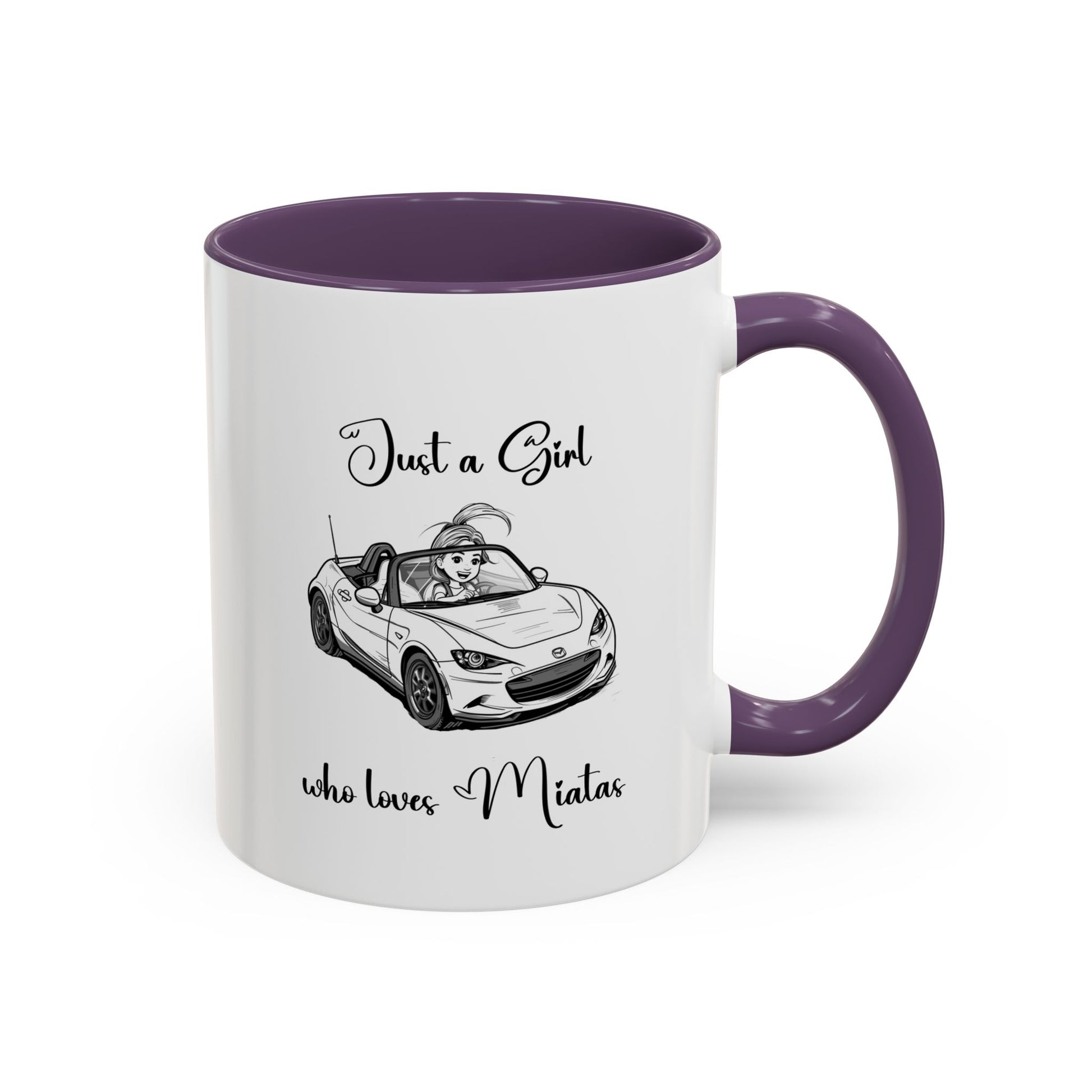 Just a Girl Who Loves Miatas Coffee Mug