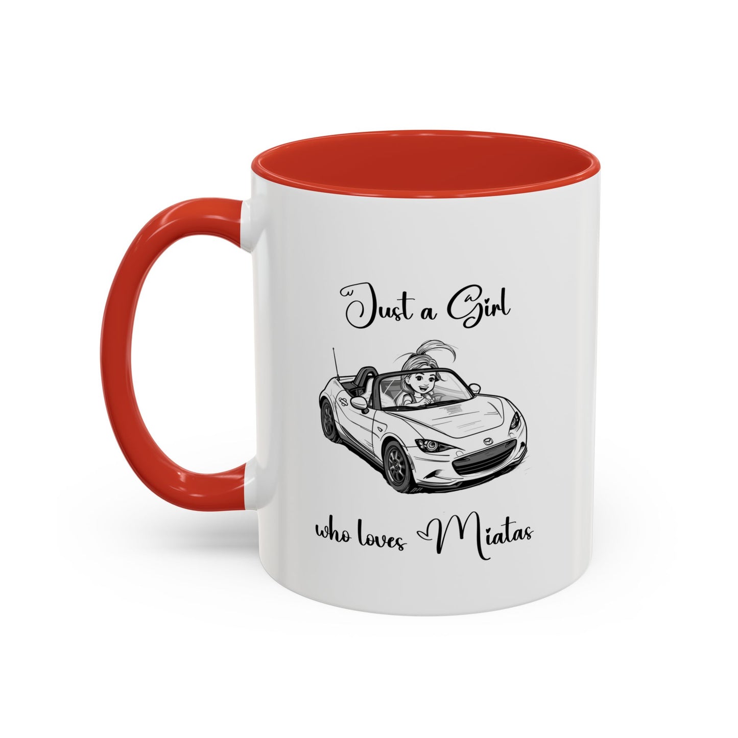 Just a Girl Who Loves Miatas Coffee Mug