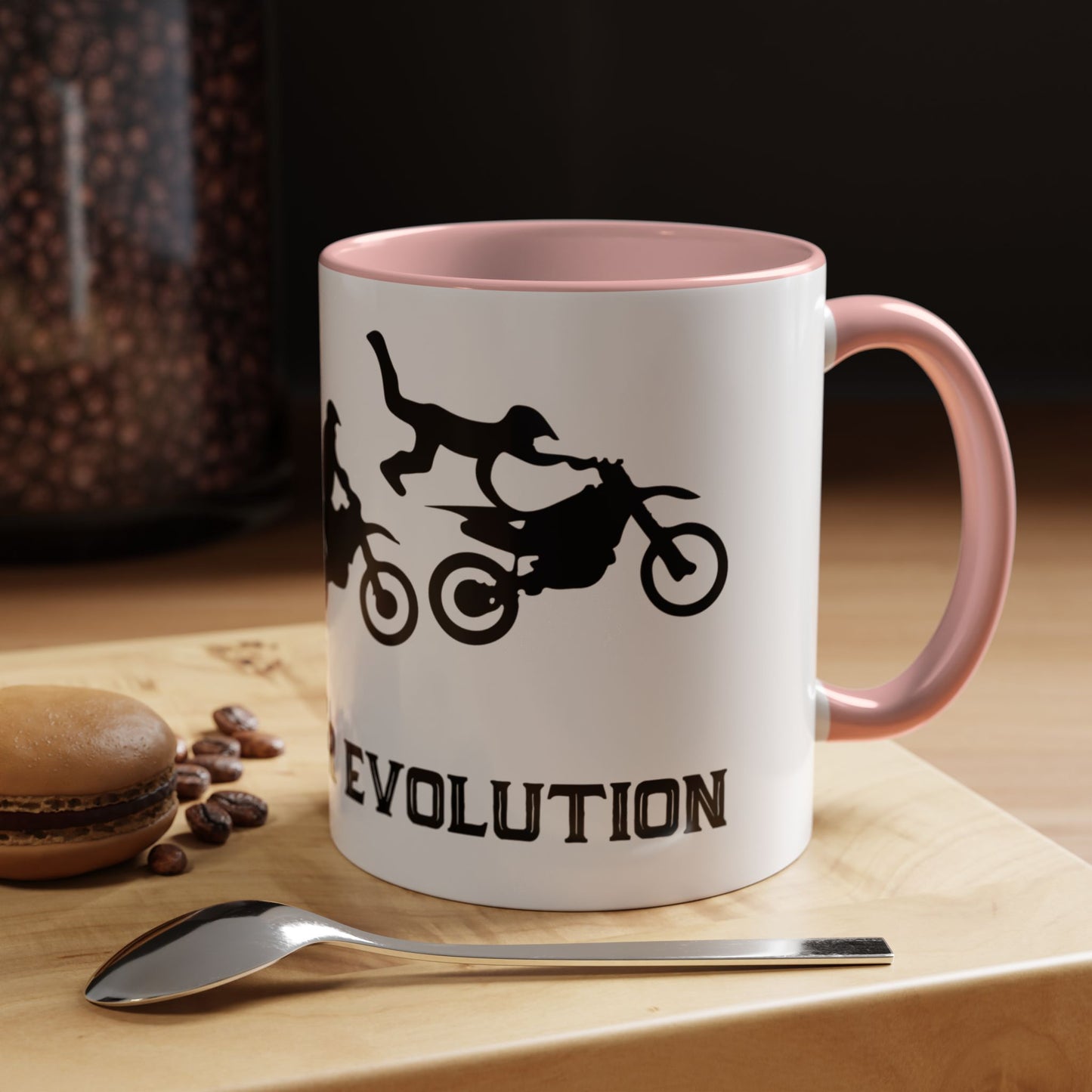 Dirt Bike Evolution Coffee Mug