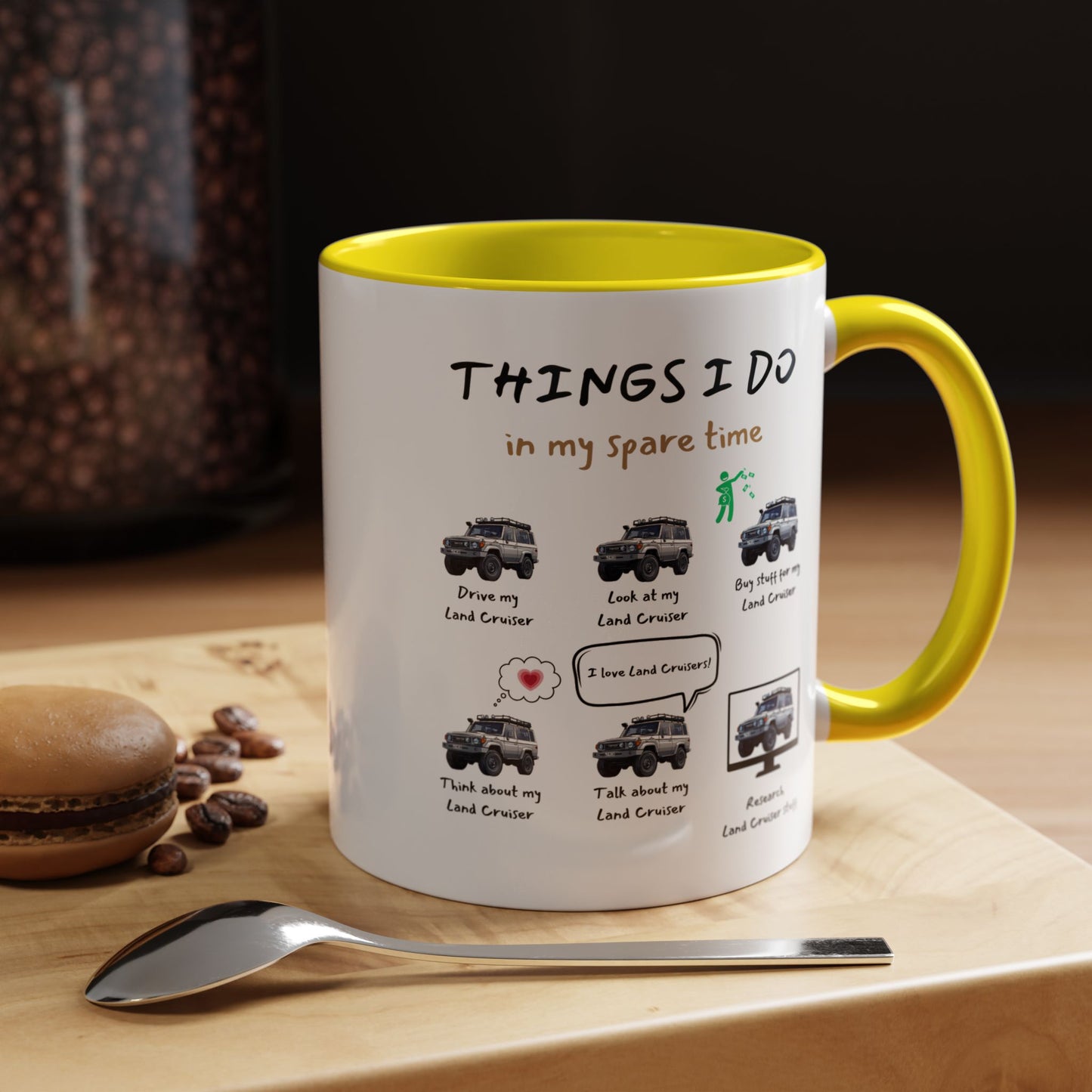 Land Cruiser Trucks in my Spare Time Coffee Mug