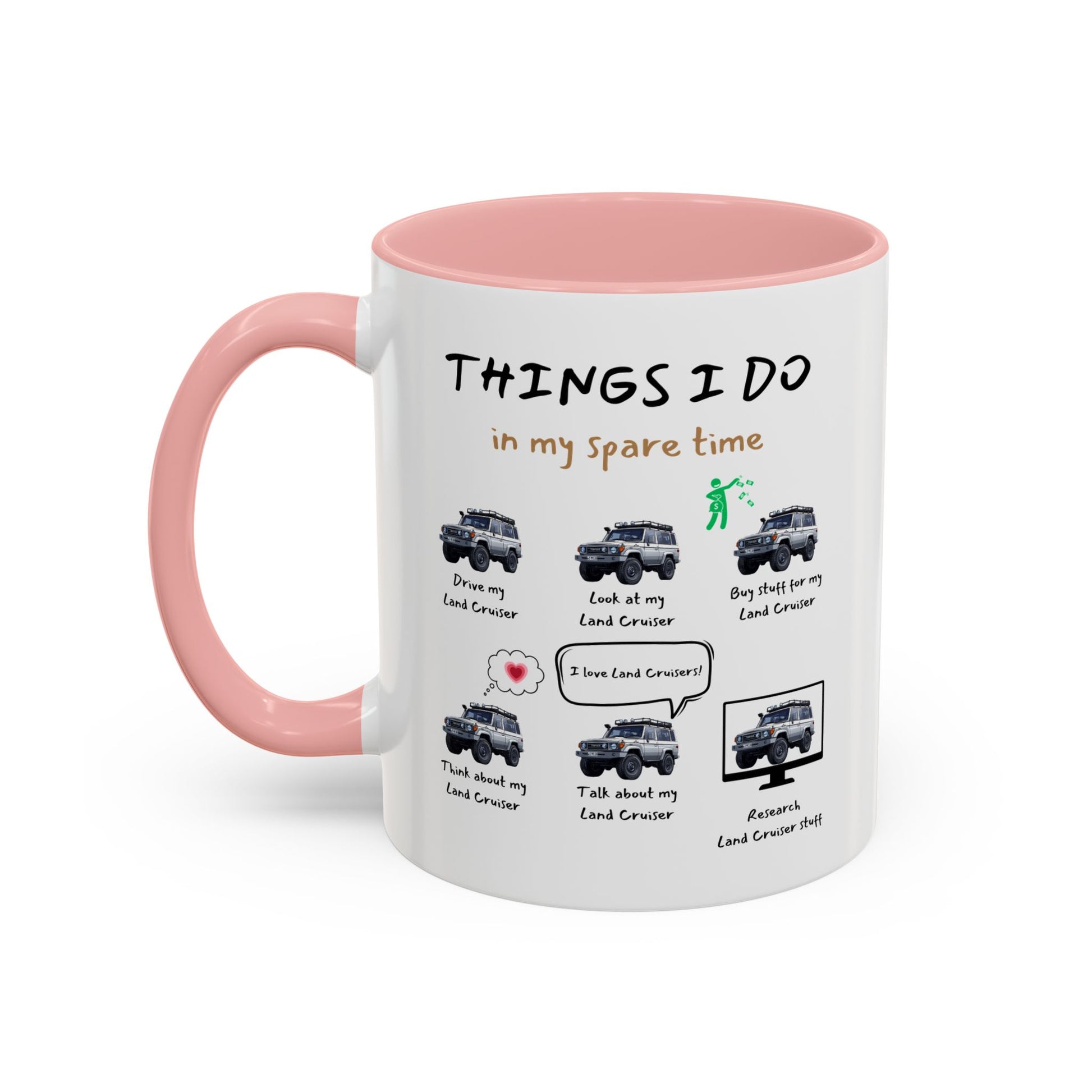 Land Cruiser Trucks in my Spare Time Coffee Mug